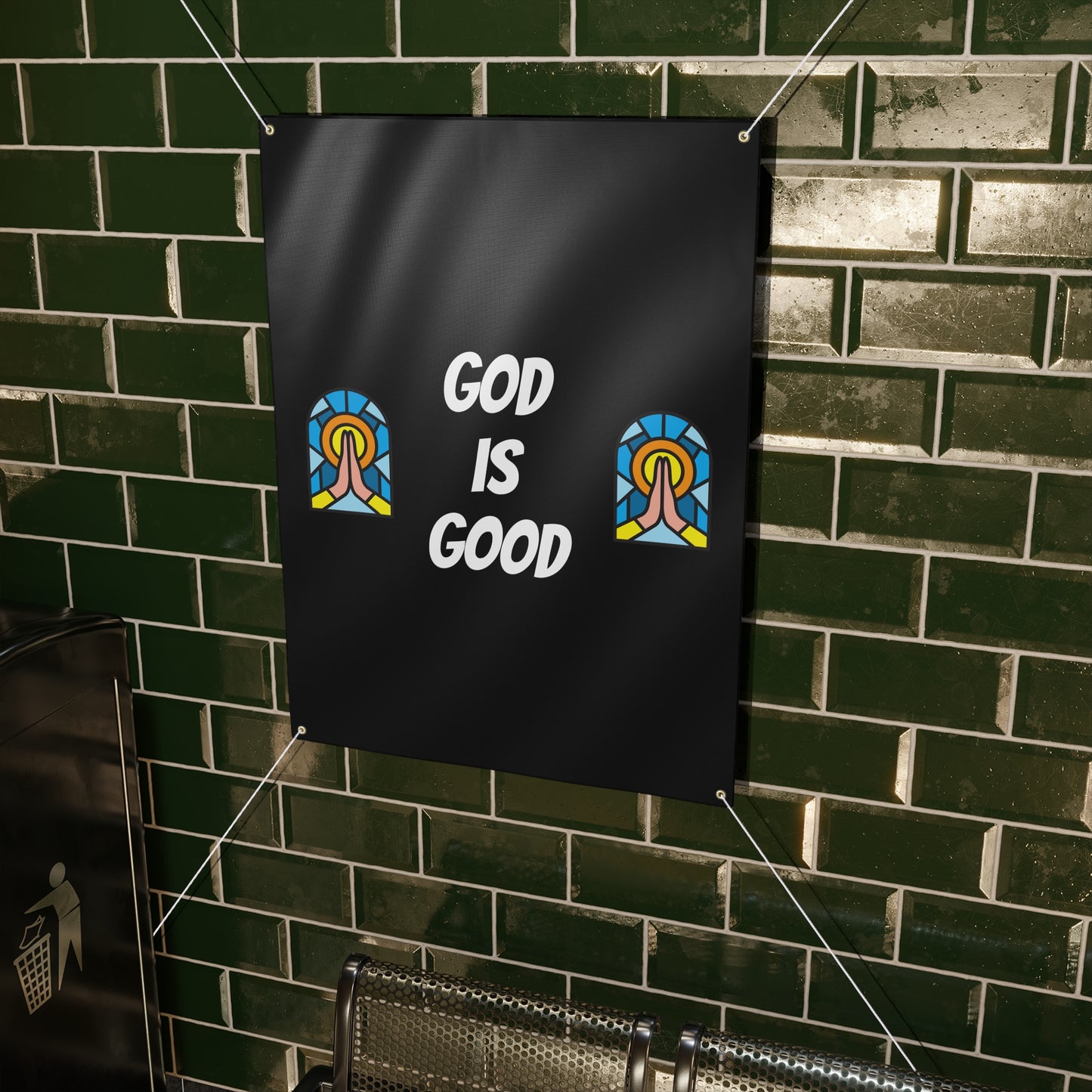 Matte Banner - BLACK