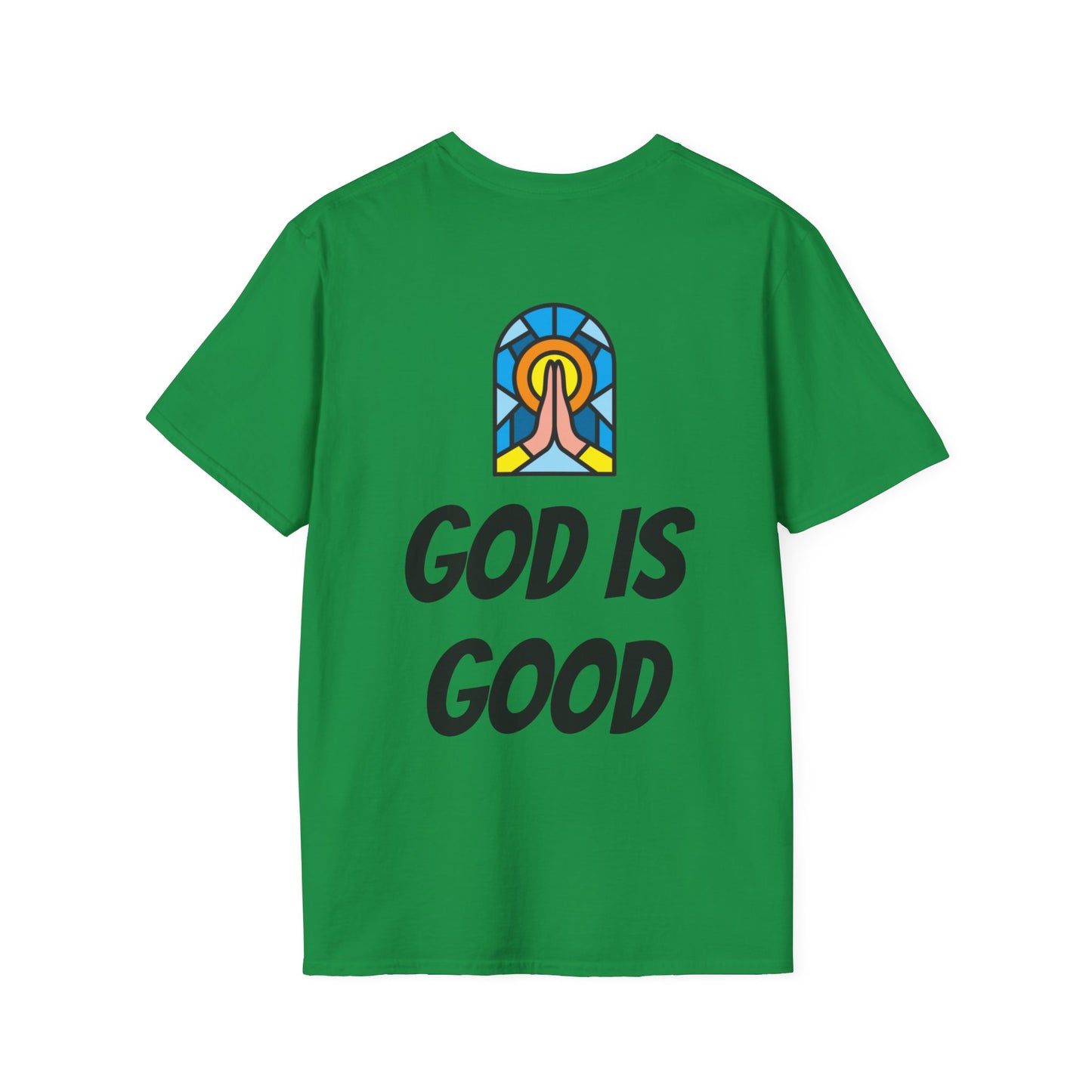 Unisex Softstyle T-Shirt - Black Writing - GOOD MORNING JESUS