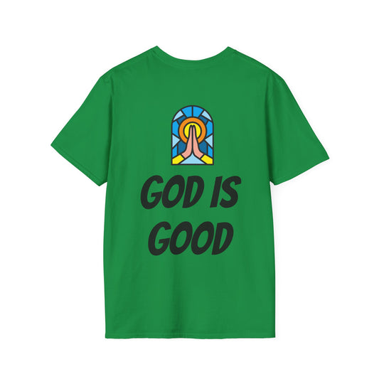 Unisex Softstyle T-Shirt - Black Writing - GOOD MORNING JESUS