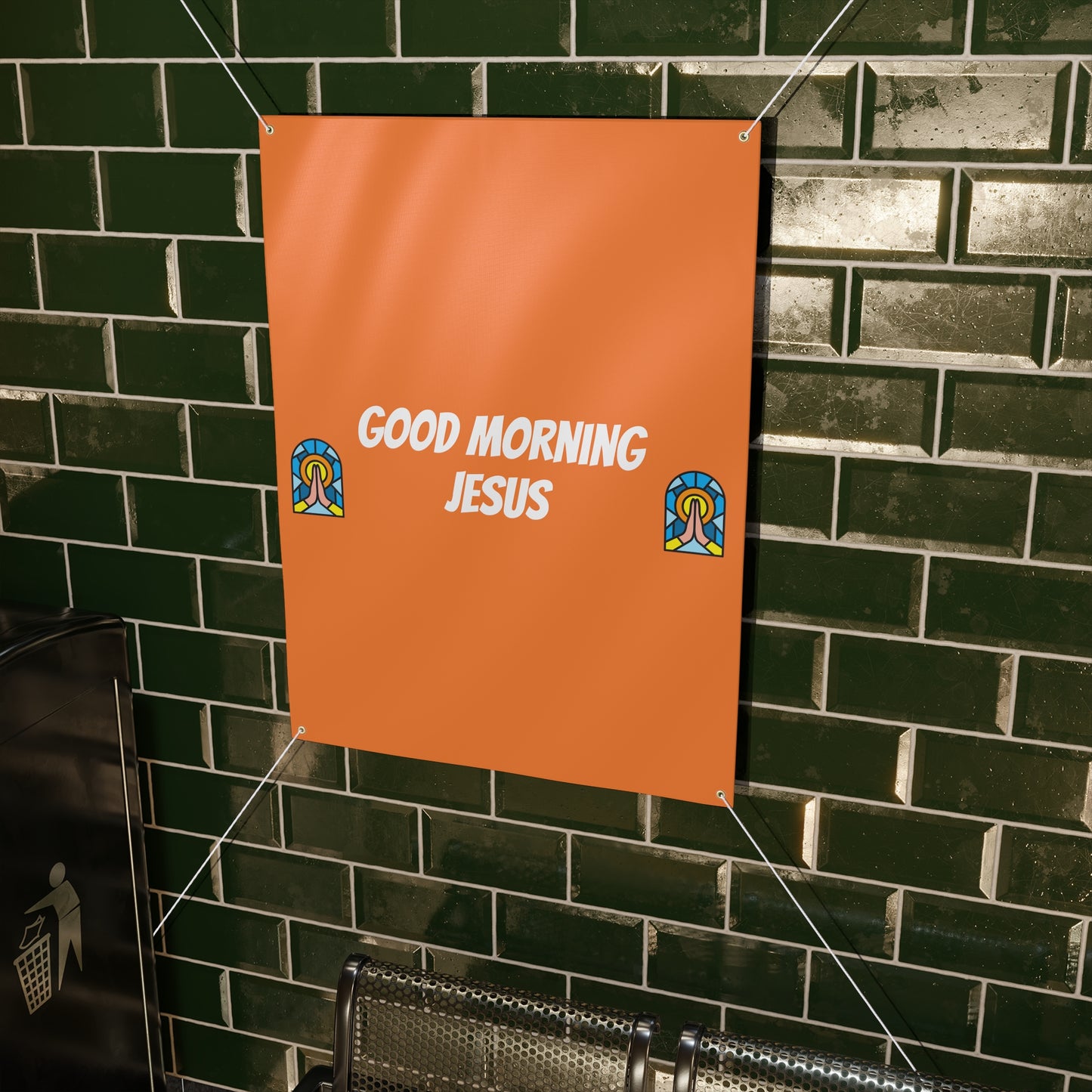 Matte Banner - ORANGE