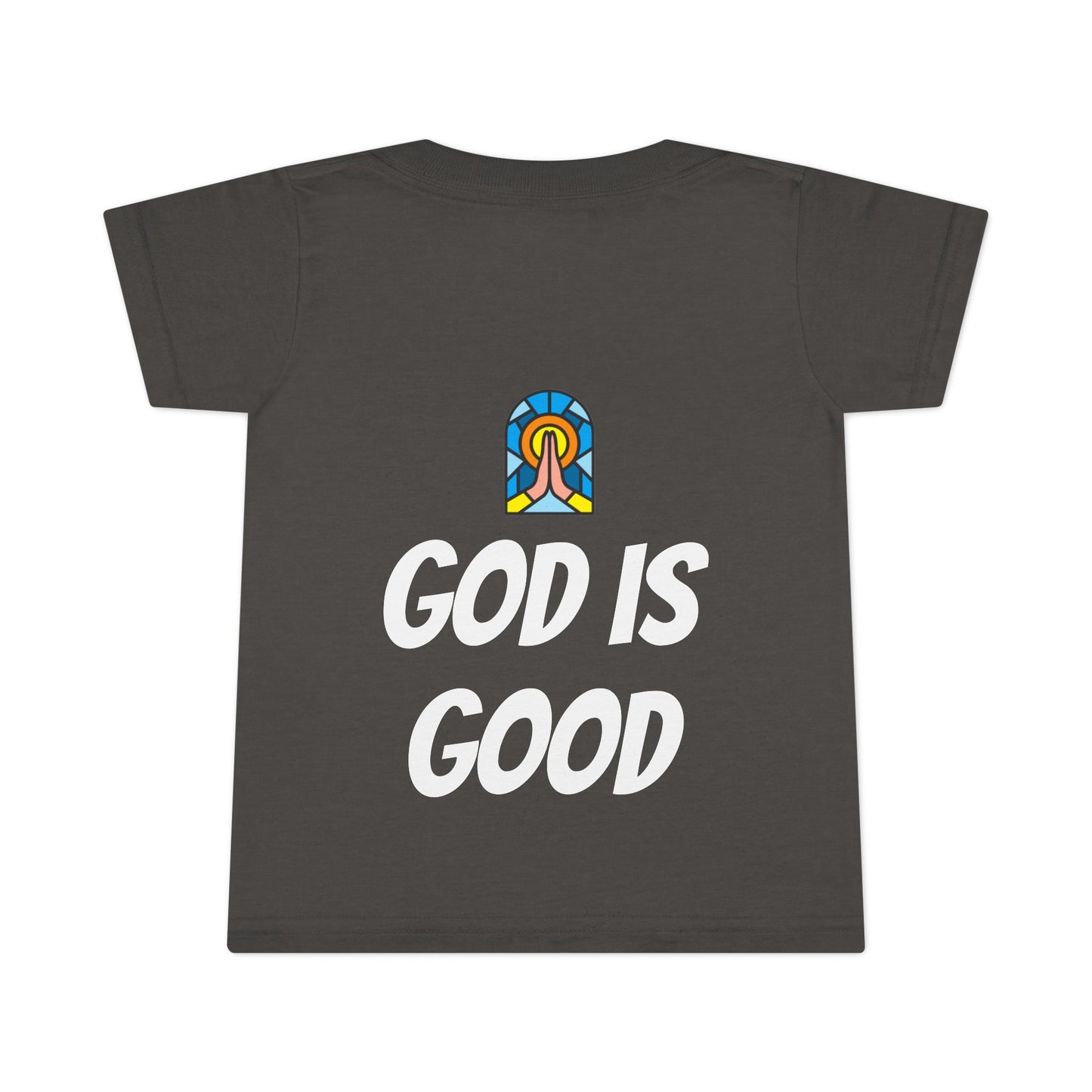 Toddler T-shirt - White Writing - GOOD MORNING JESUS