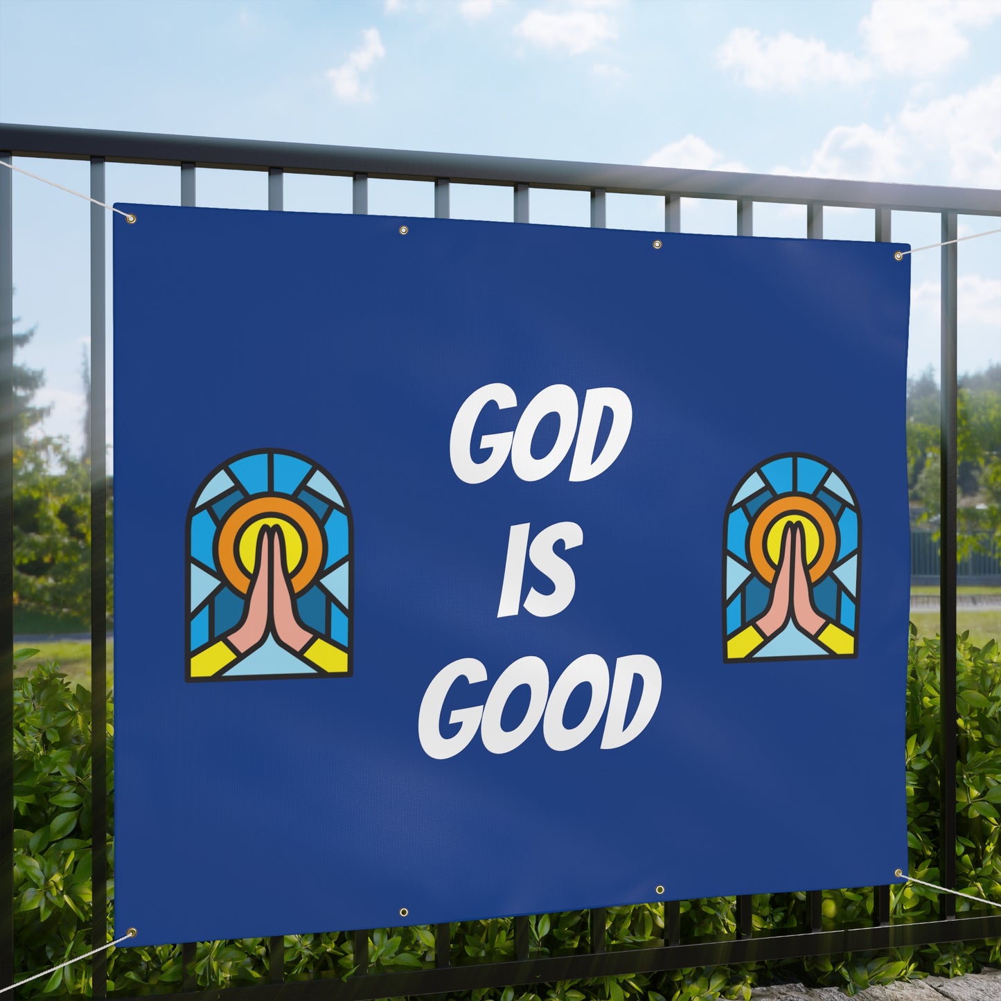 Matte Banner - DARK BLUE
