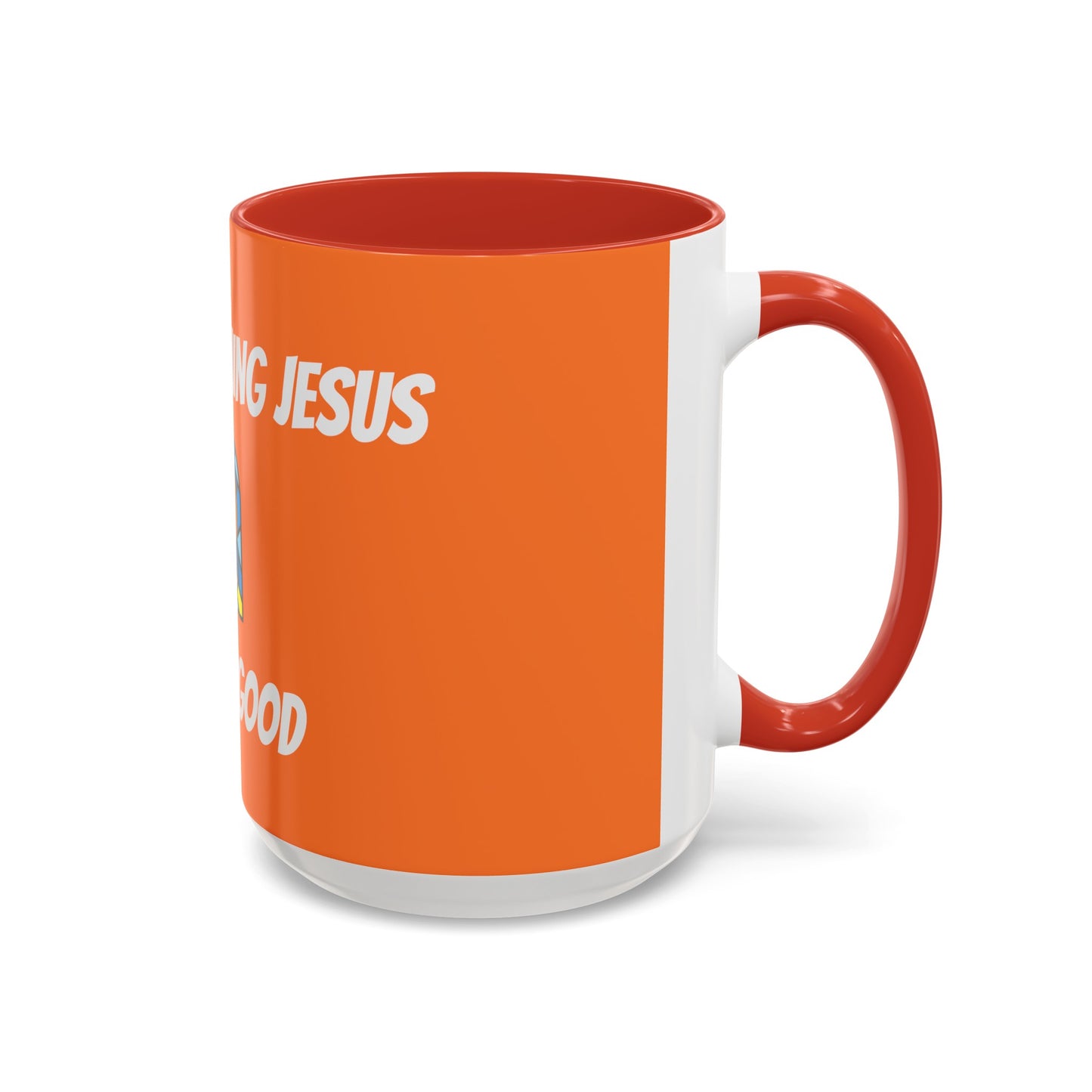 Accent Coffee Mug (11, 15oz) - ORANGE