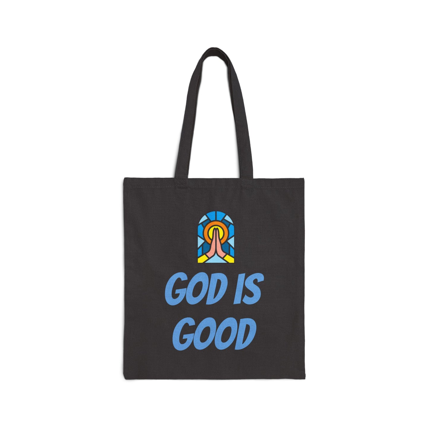 Cotton Canvas Tote Bag - GOOD MORNING JESUS