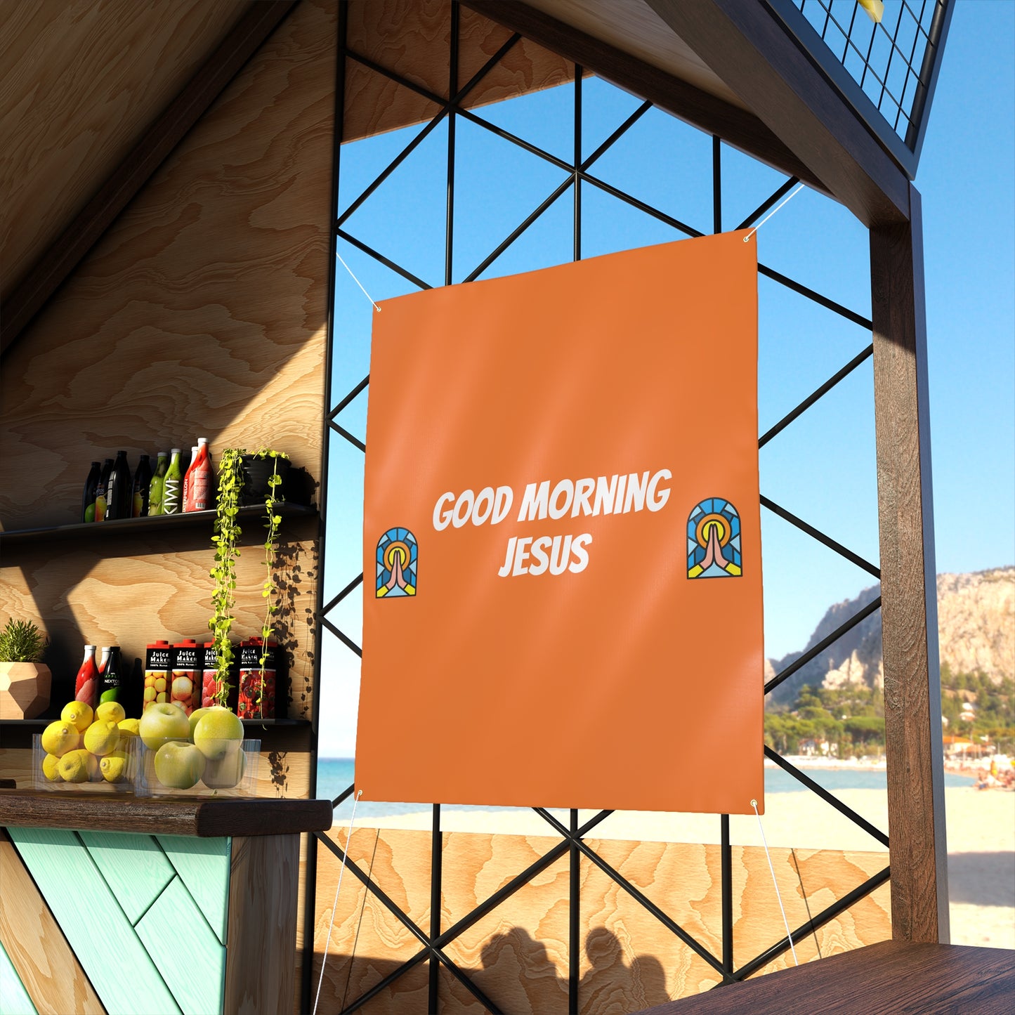 Matte Banner - ORANGE