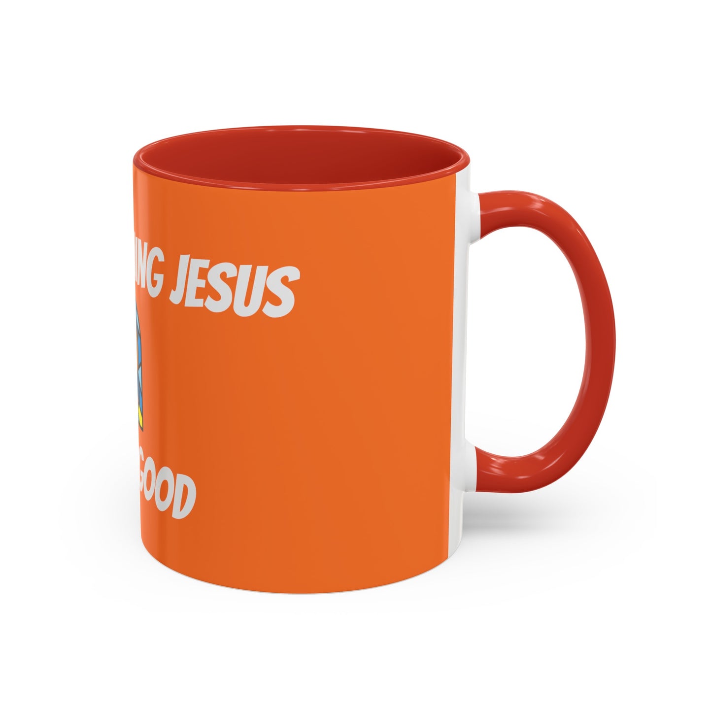 Accent Coffee Mug (11, 15oz) - ORANGE