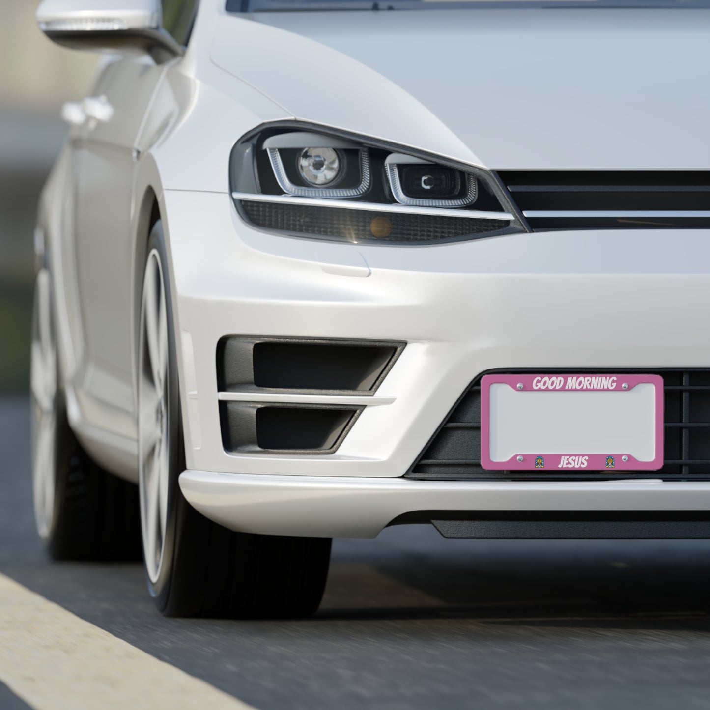 License Plate Frame - PINK