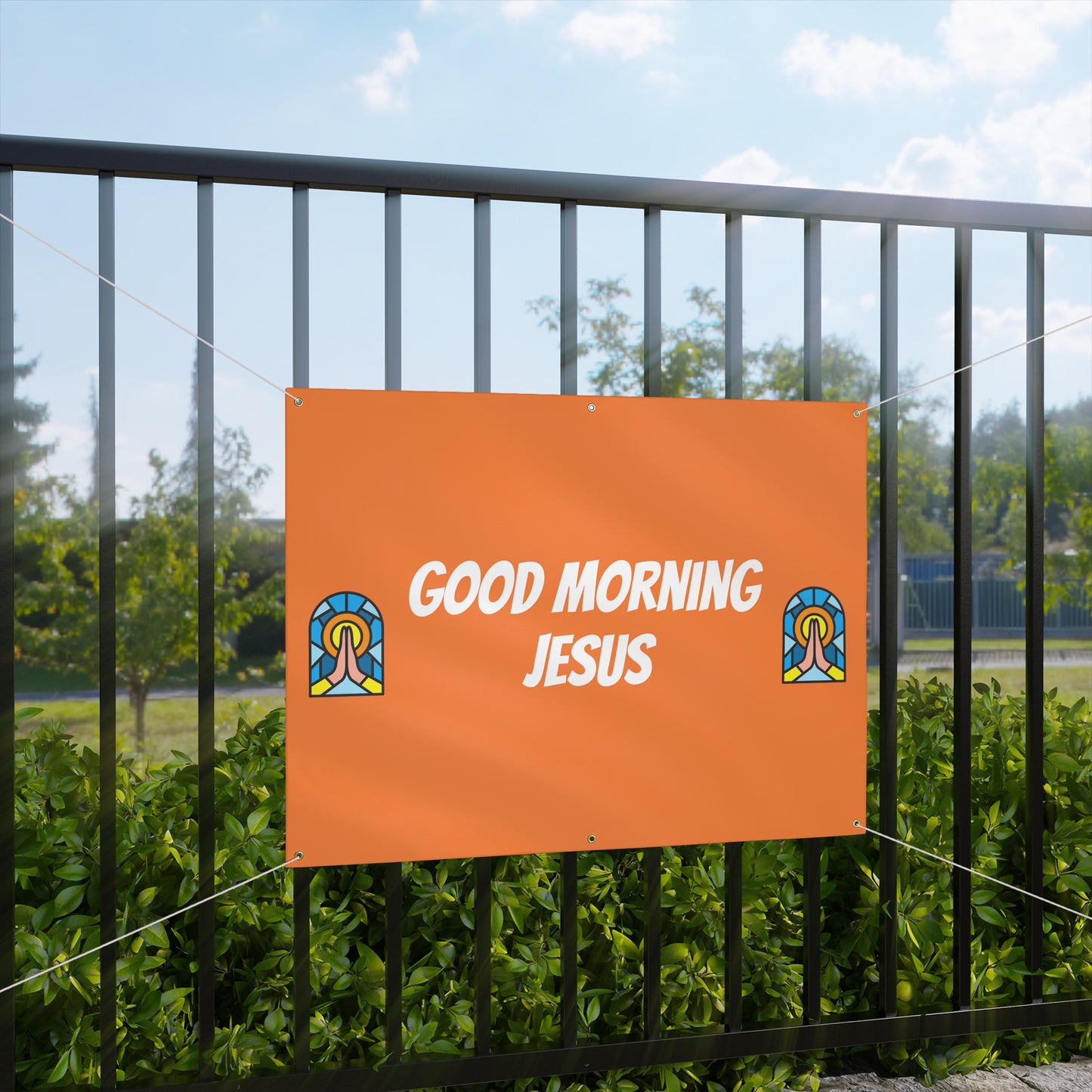 Matte Banner - ORANGE