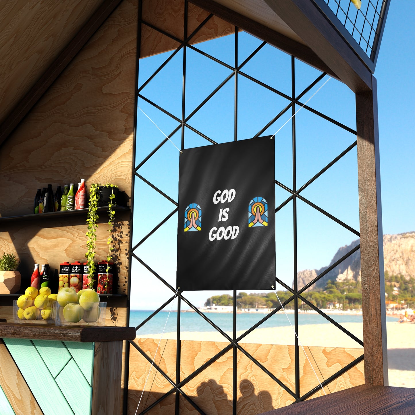 Matte Banner - BLACK