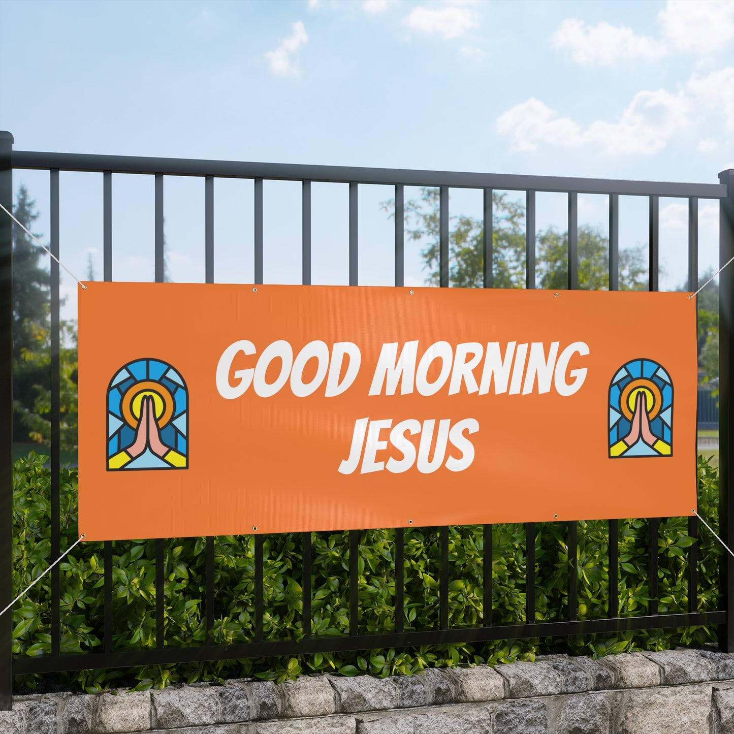 Matte Banner - ORANGE