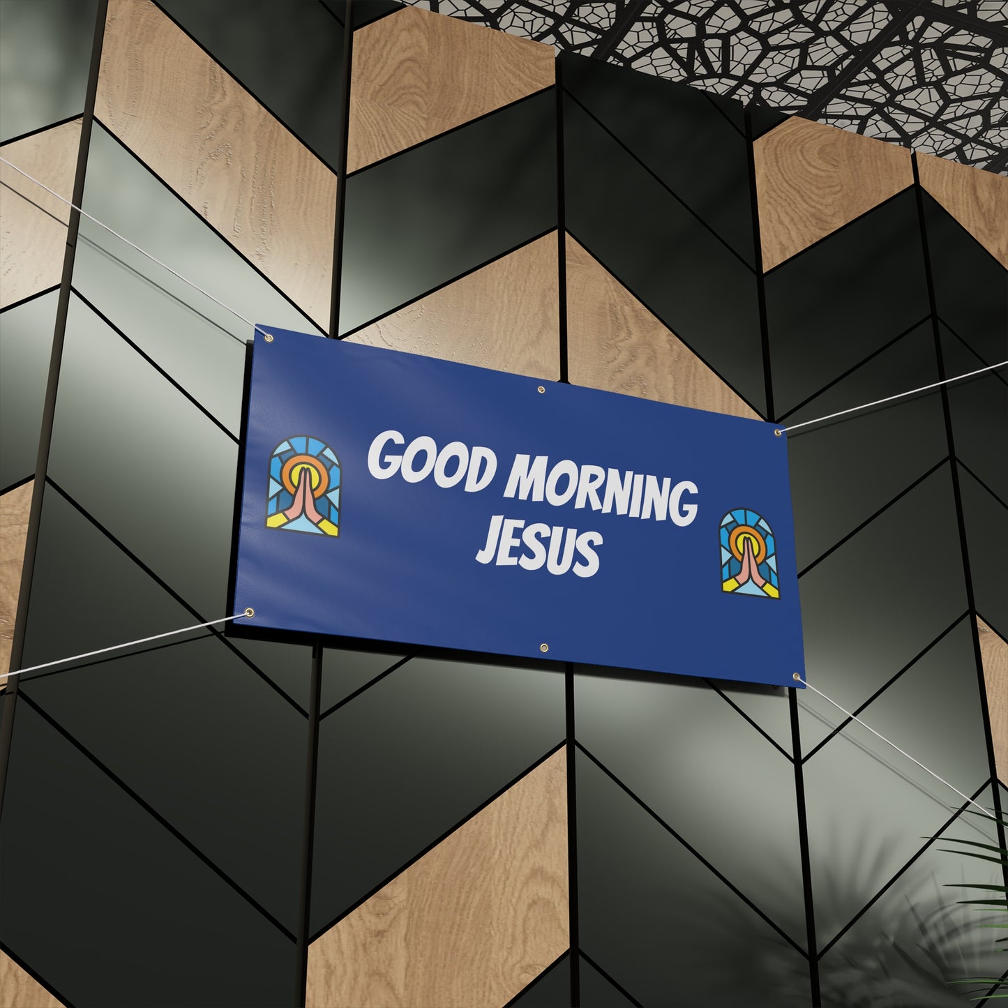 Matte Banner - DARK BLUE
