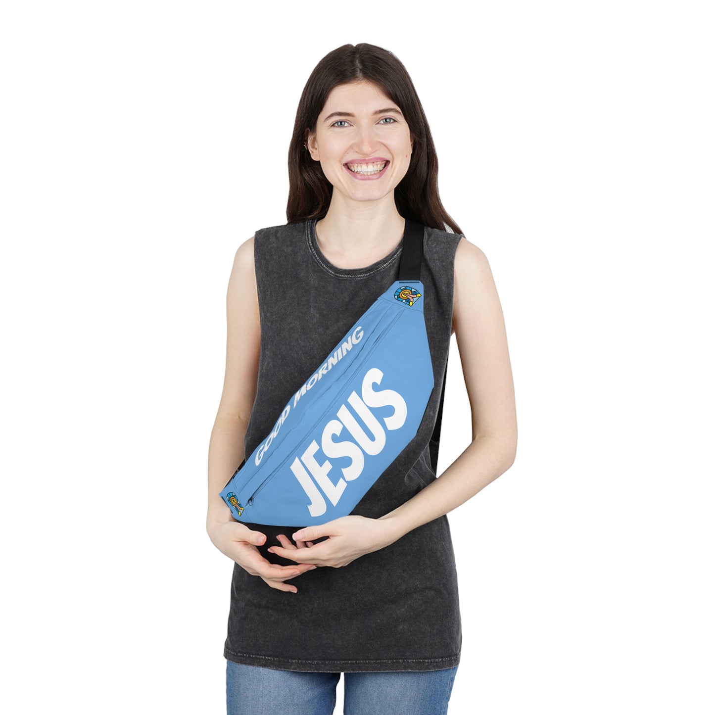 Large Fanny Pack - BABY BLUE