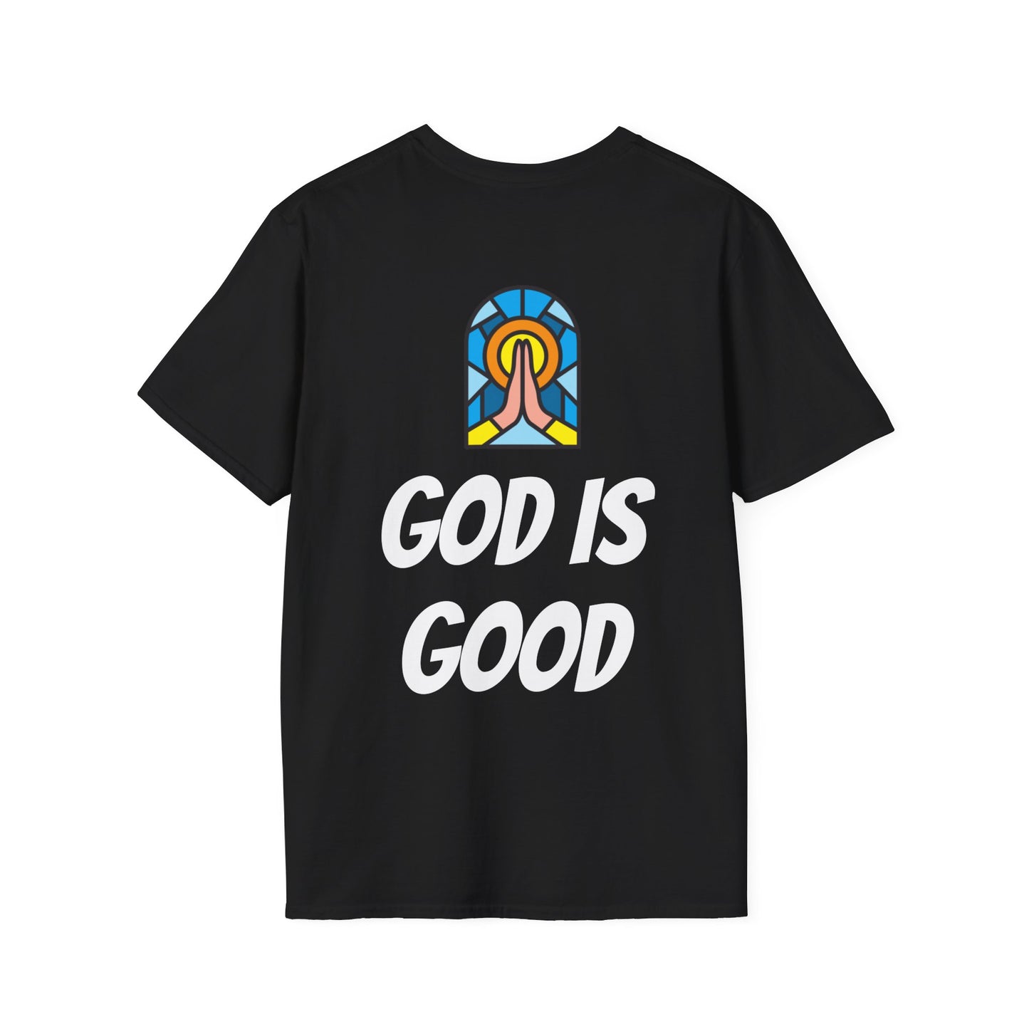 Unisex Softstyle T-Shirt - Black Writing - GOOD MORNING JESUS