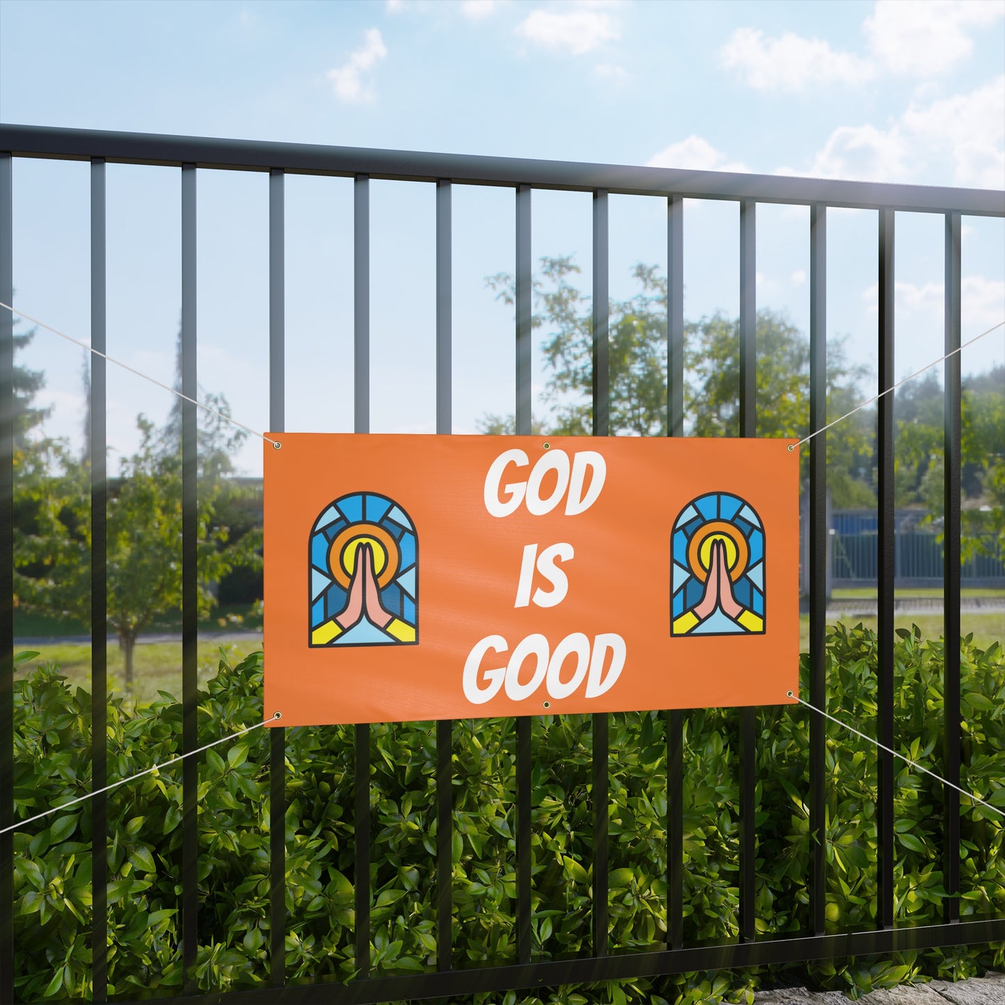 Matte Banner - ORANGE
