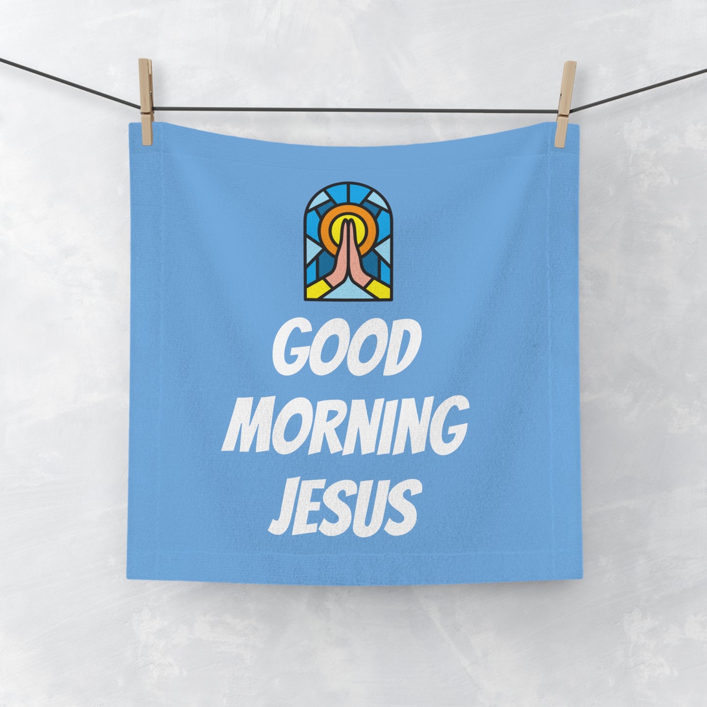 Face Towel - BABY BLUE