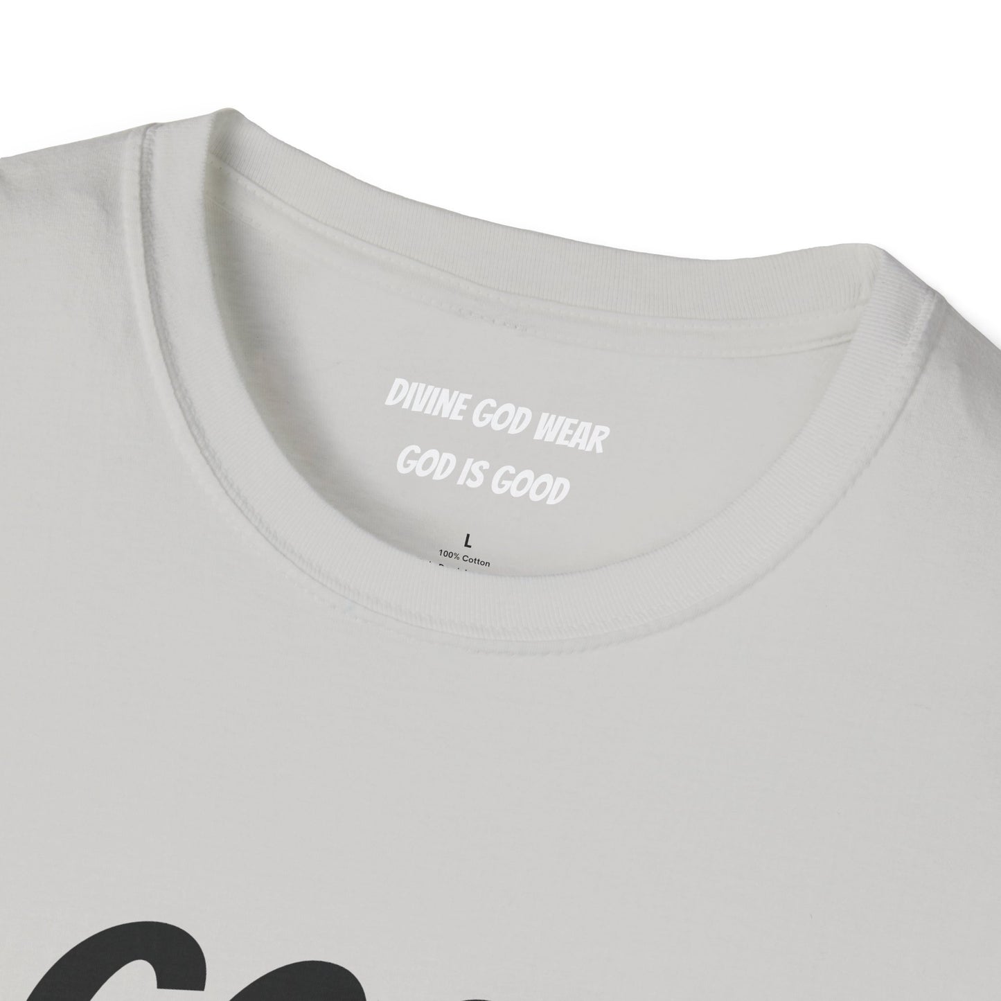 Unisex Softstyle T-Shirt - Black Writing - GOOD MORNING JESUS