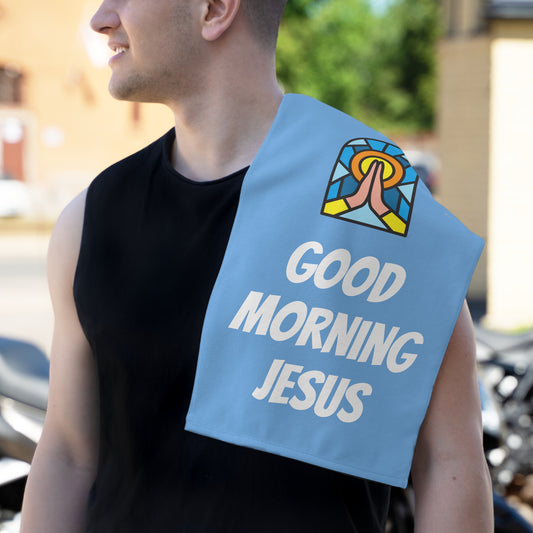 Rally Towel, 11x18 - BABY BLUE