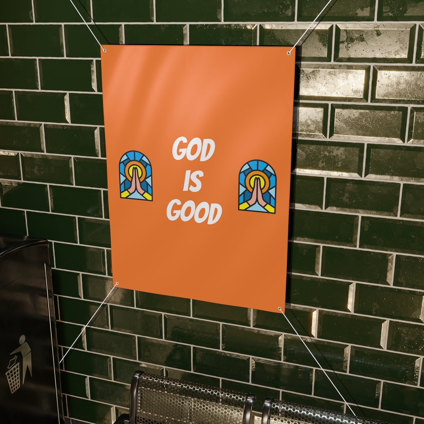 Matte Banner - ORANGE