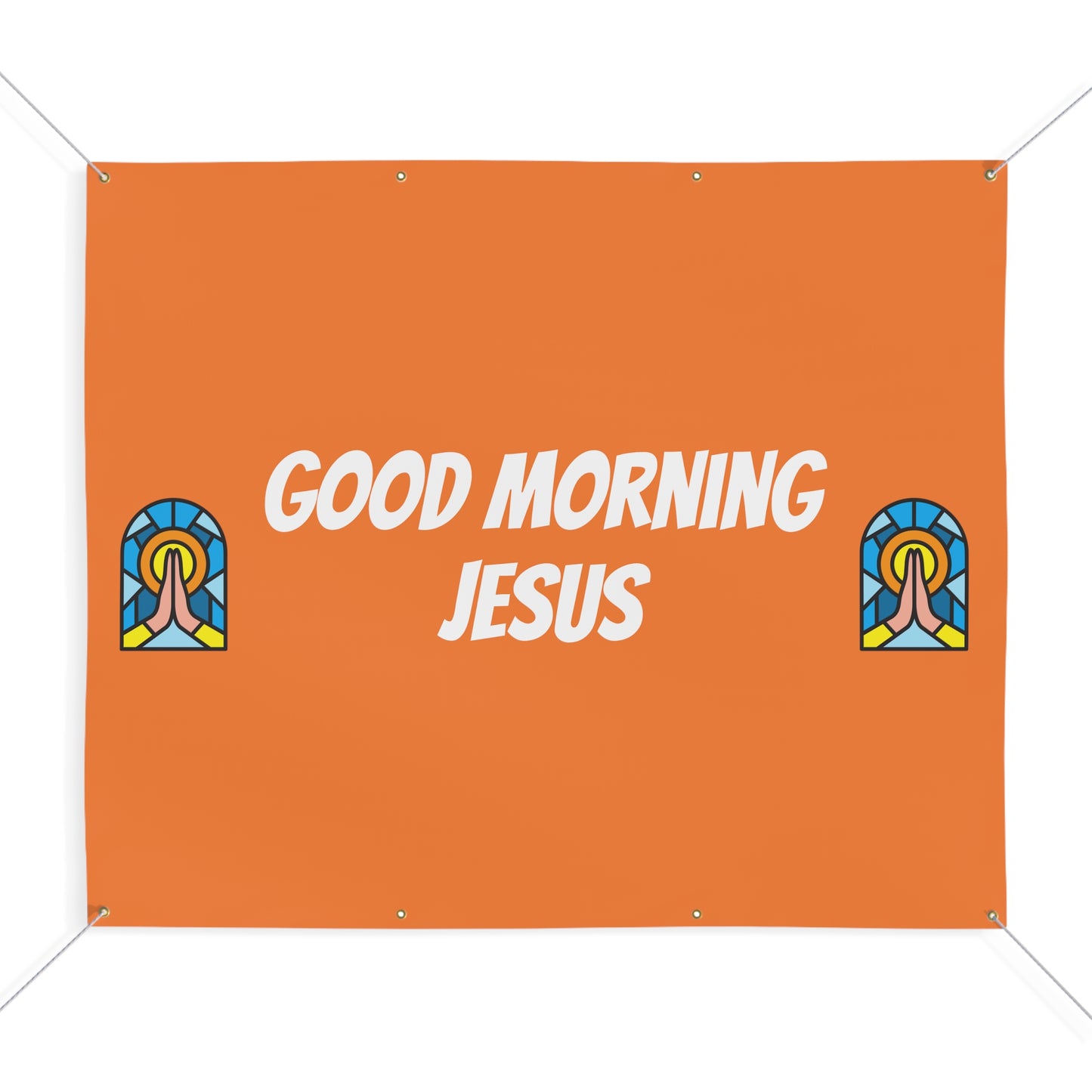 Matte Banner - ORANGE