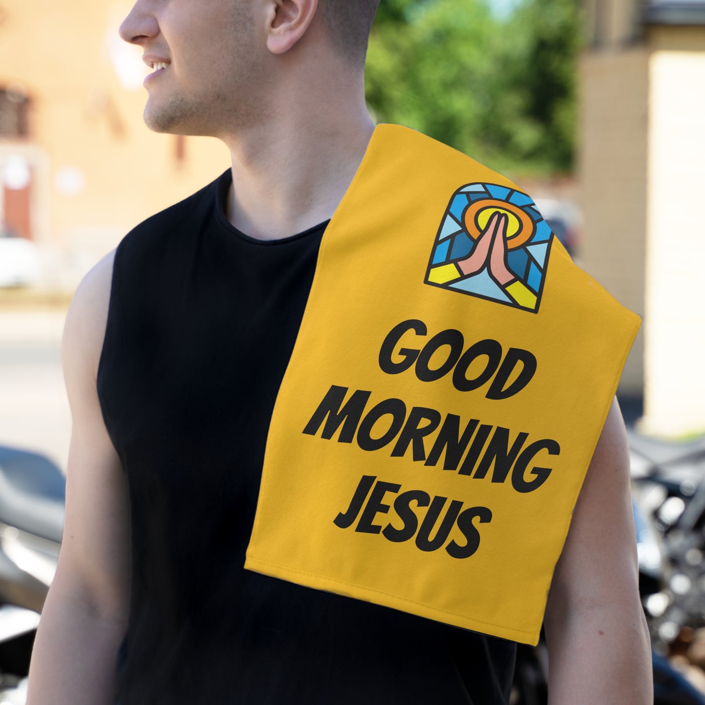 Rally Towel, 11x18 - YELLOW