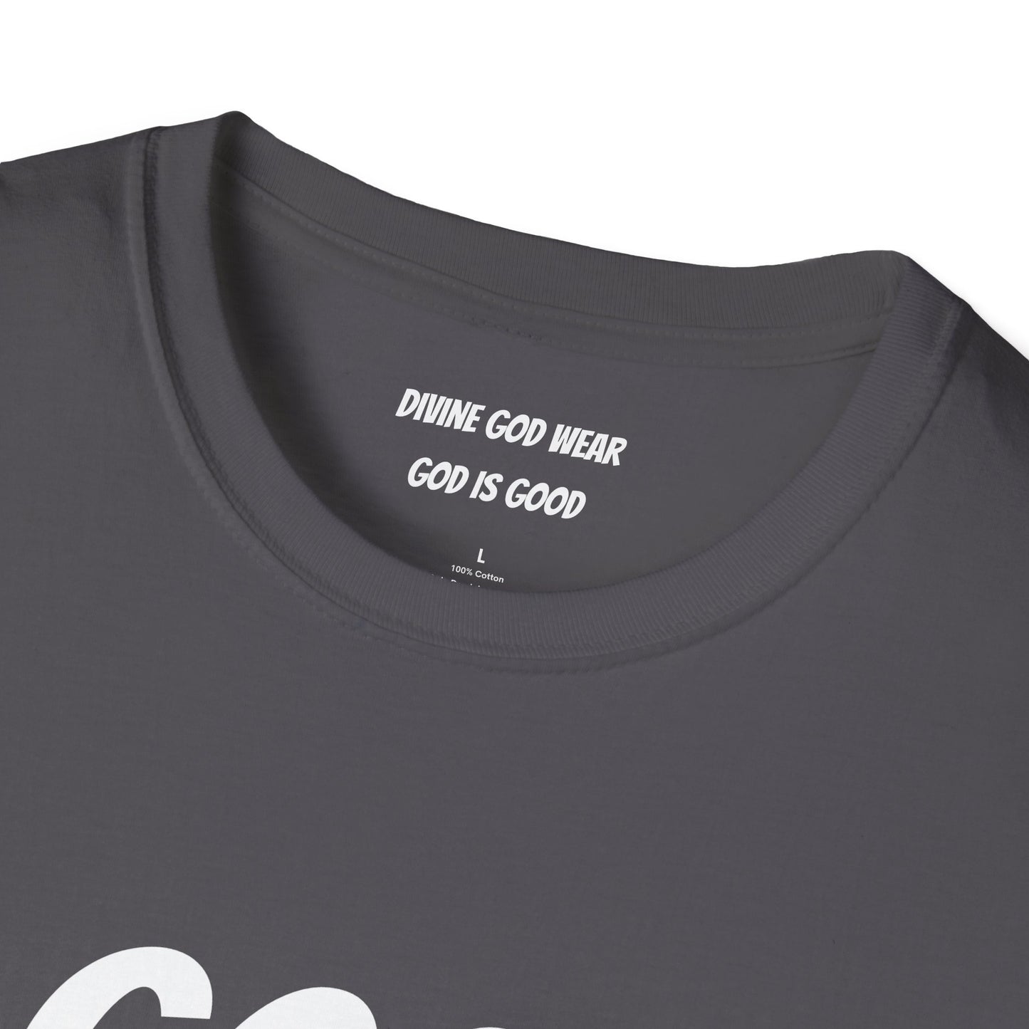 Unisex Softstyle T-Shirt - Black Writing - GOOD MORNING JESUS