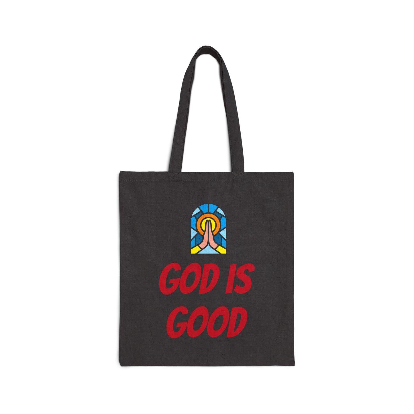 Cotton Canvas Tote Bag - GOOD MORNING JESUS