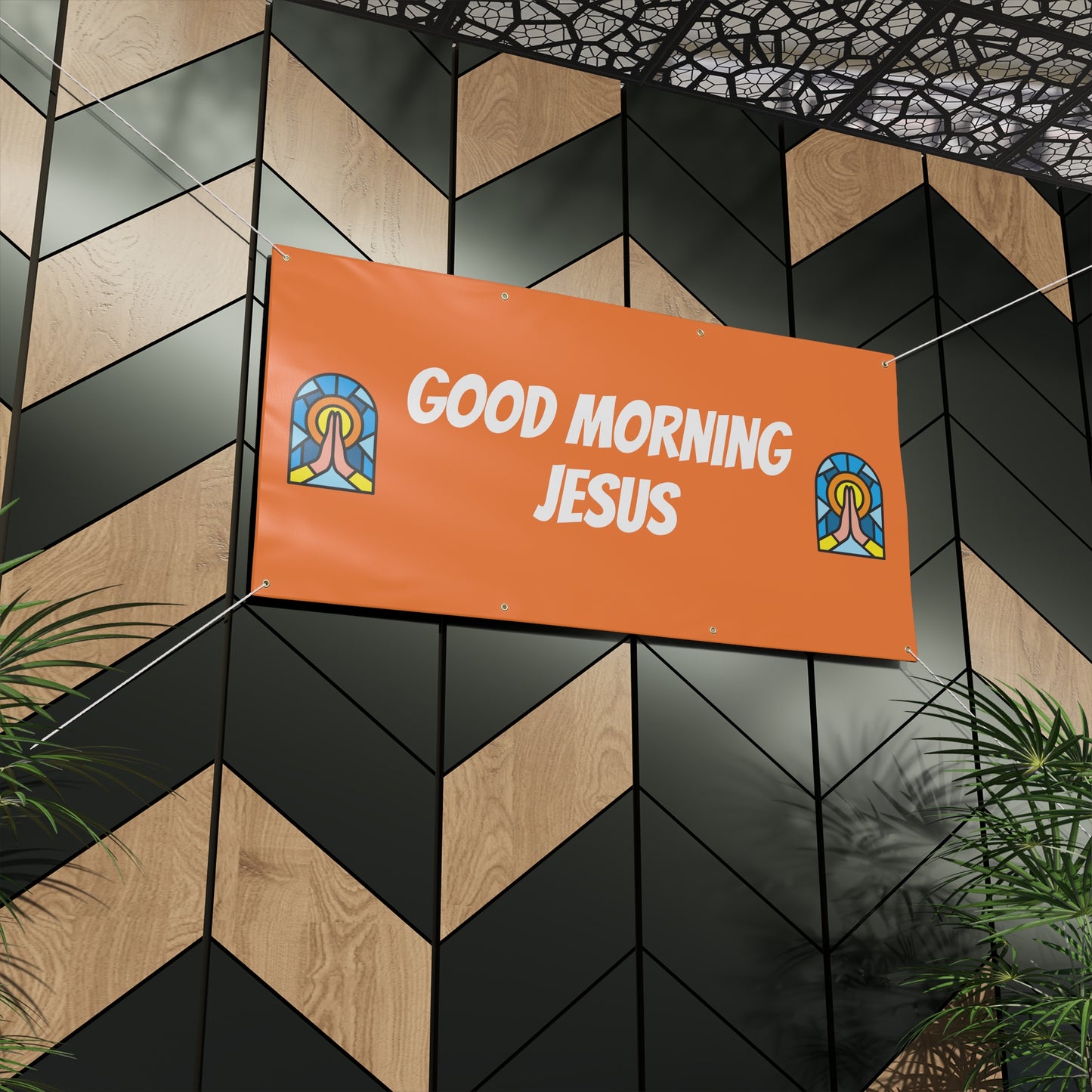 Matte Banner - ORANGE