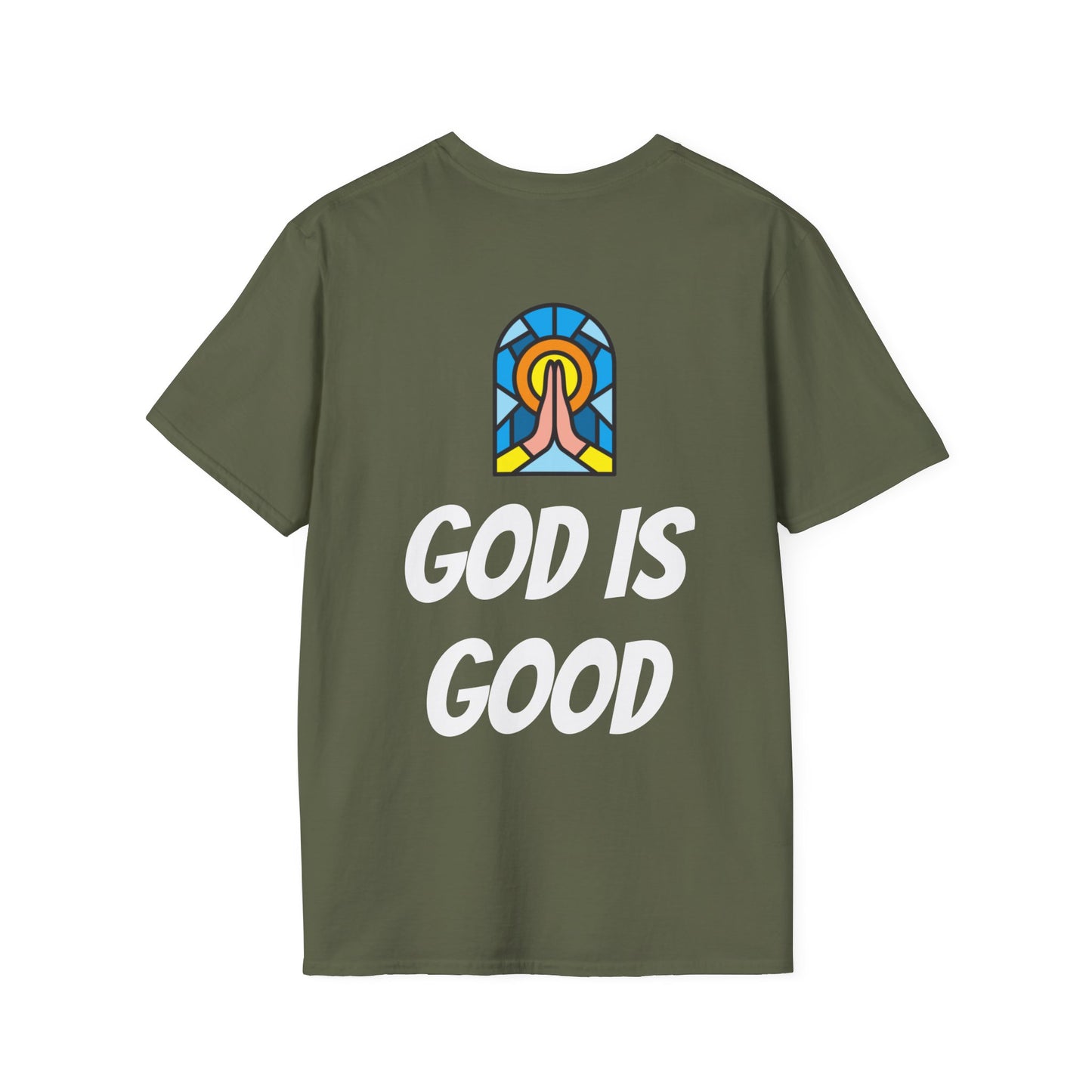 Unisex Softstyle T-Shirt - Black Writing - GOOD MORNING JESUS