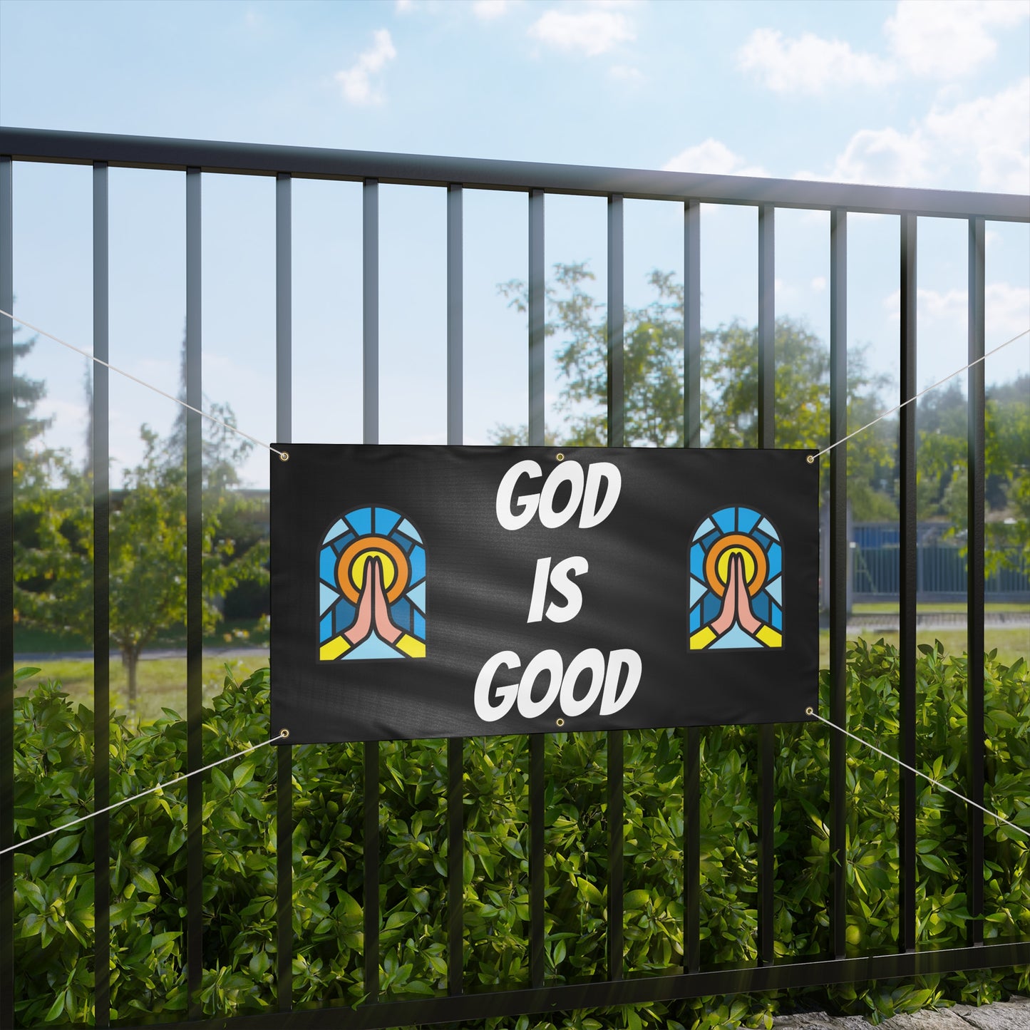 Matte Banner - BLACK