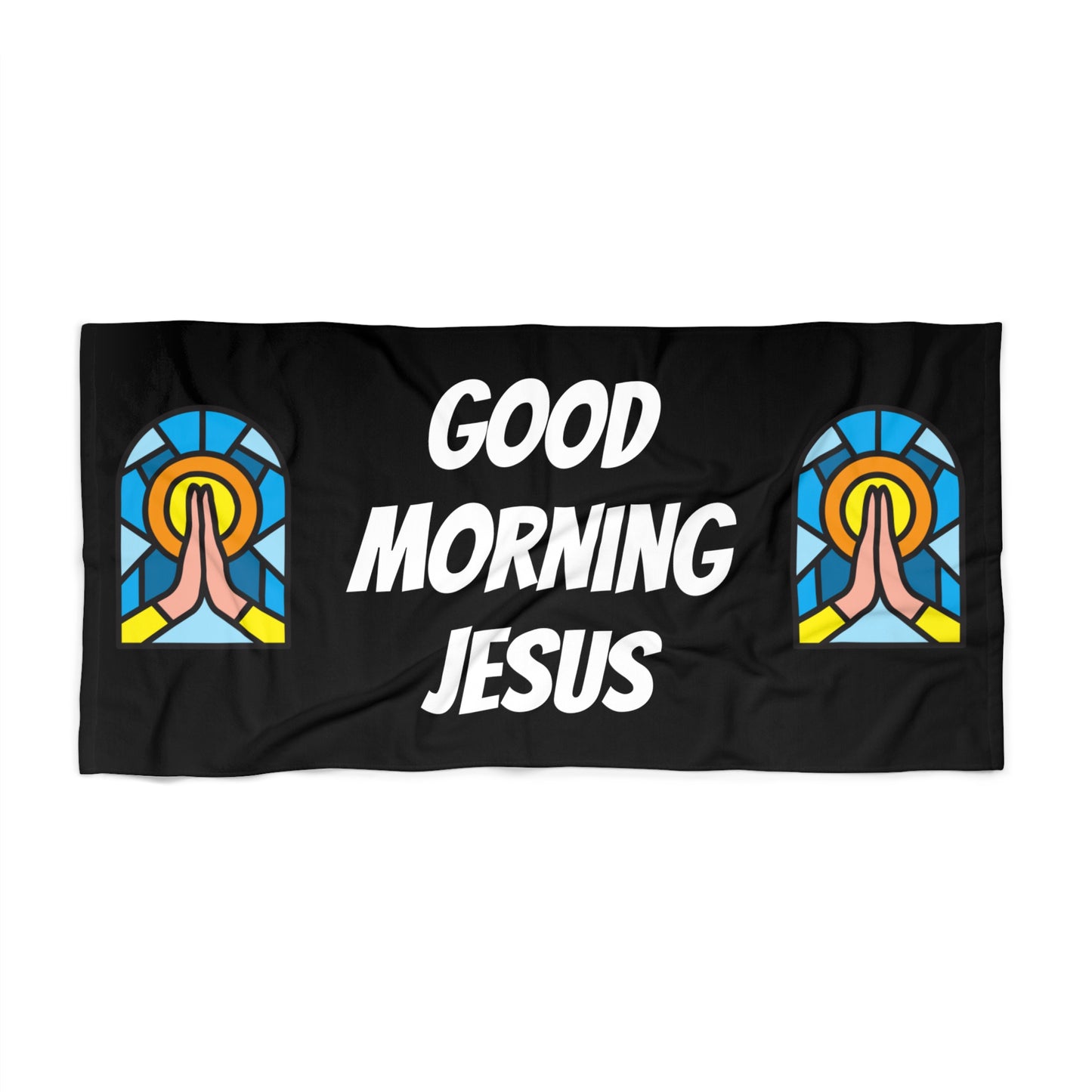 Beach Towel - BLACK