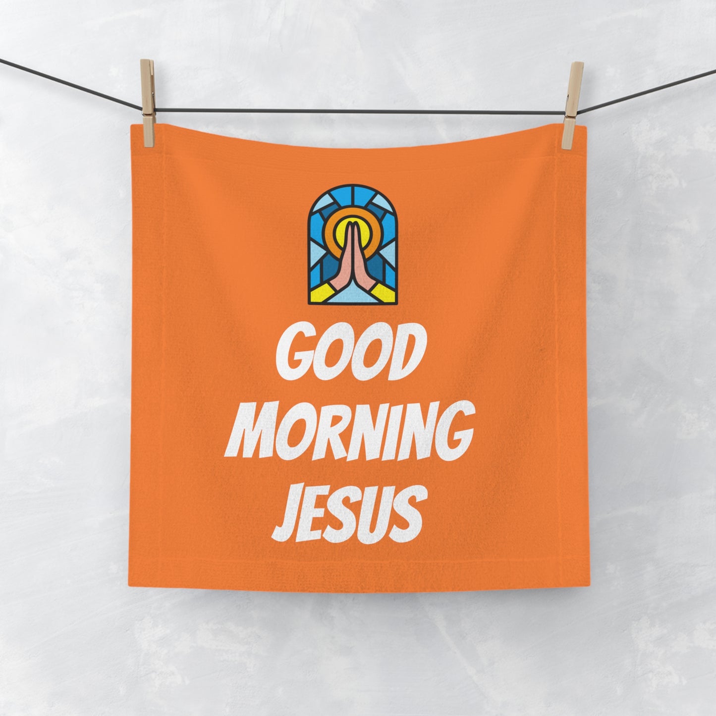 Face Towel - ORANGE