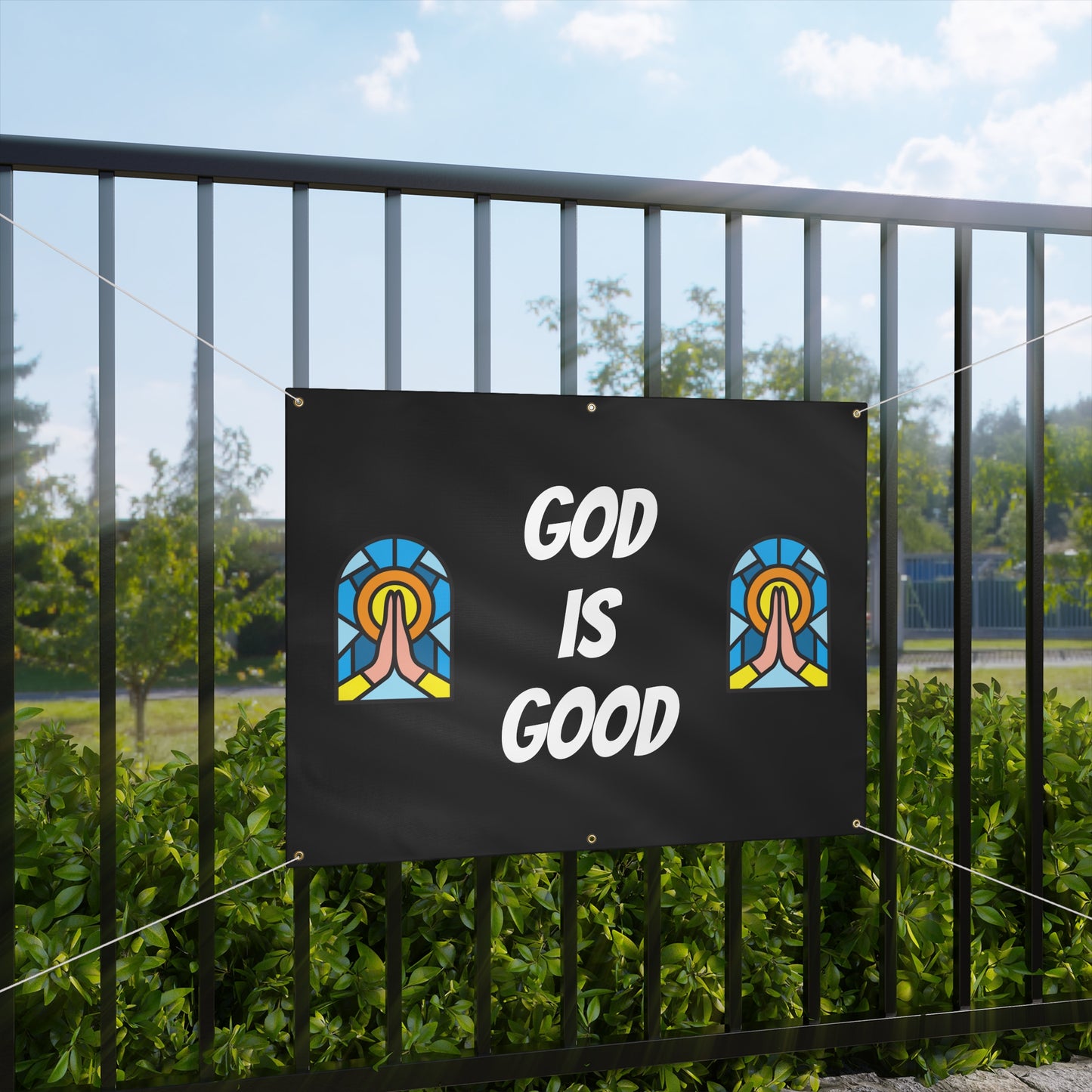Matte Banner - BLACK