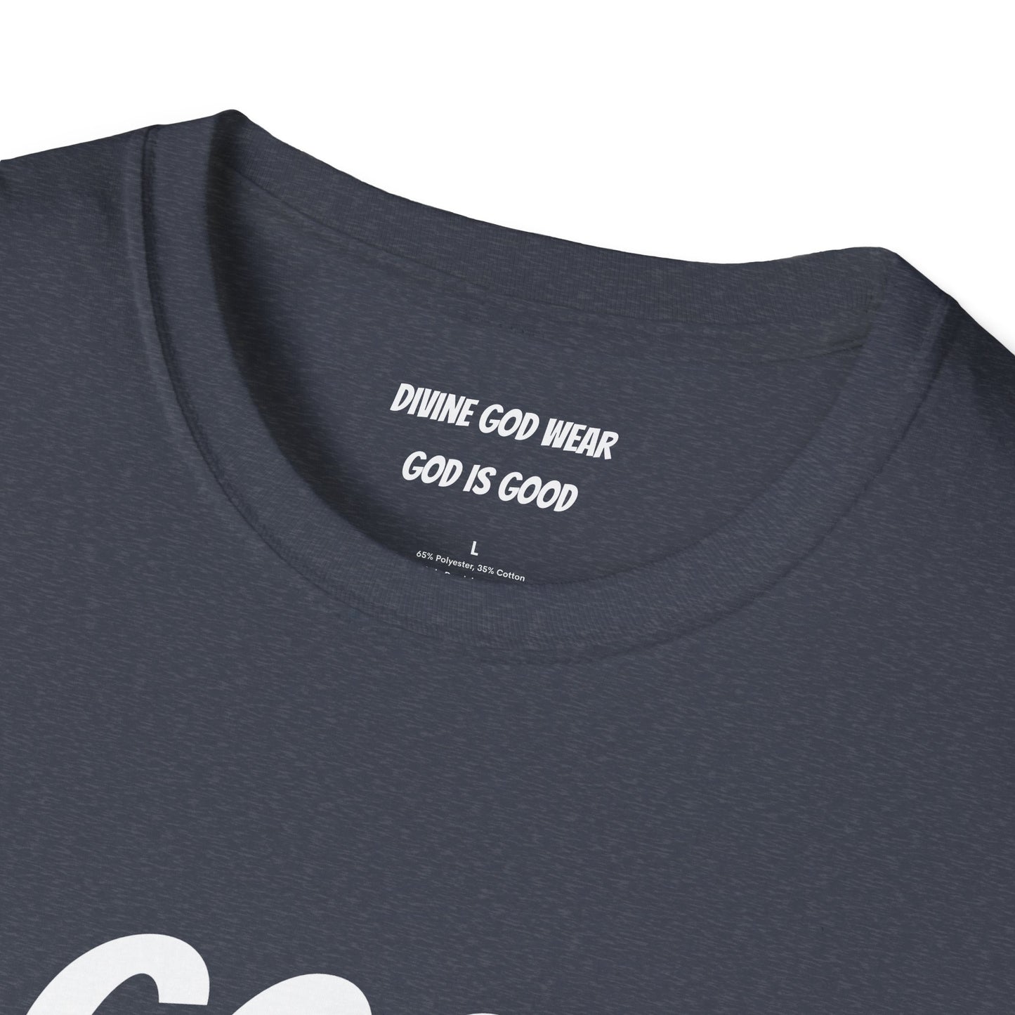 Unisex Softstyle T-Shirt - Black Writing - GOOD MORNING JESUS