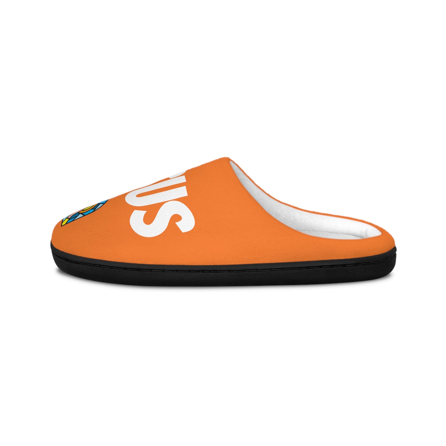 Men's Indoor Slippers - GOOD MORNING JESUS - ORANGE