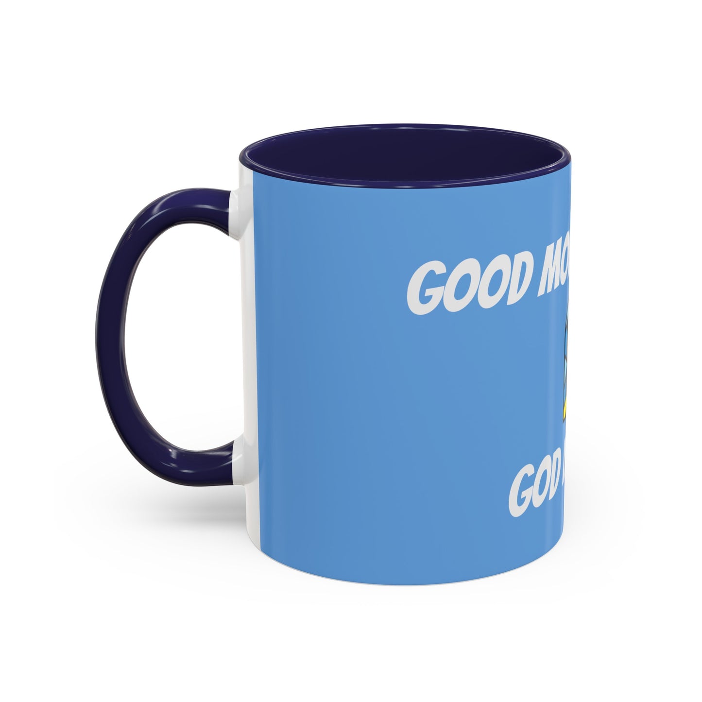 Accent Coffee Mug (11, 15oz) - BABY BLUE