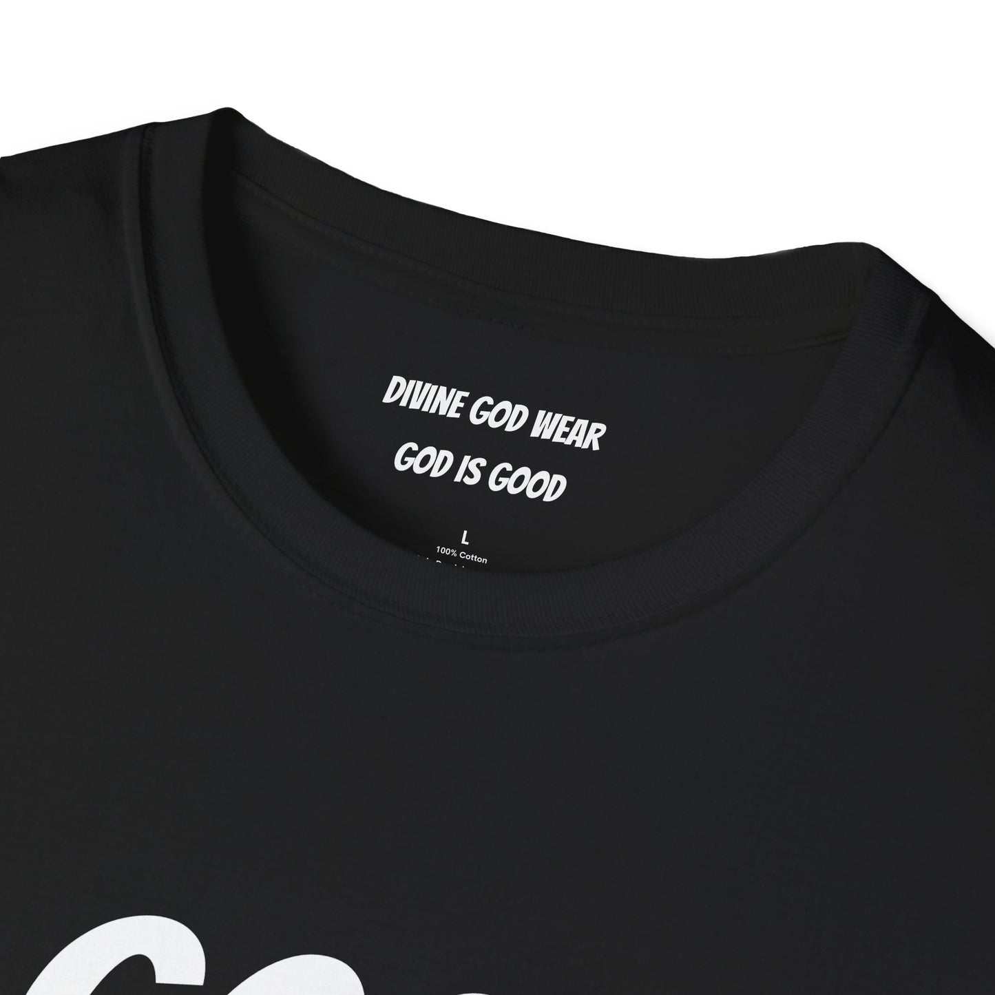 Unisex Softstyle T-Shirt - Black Writing - GOOD MORNING JESUS