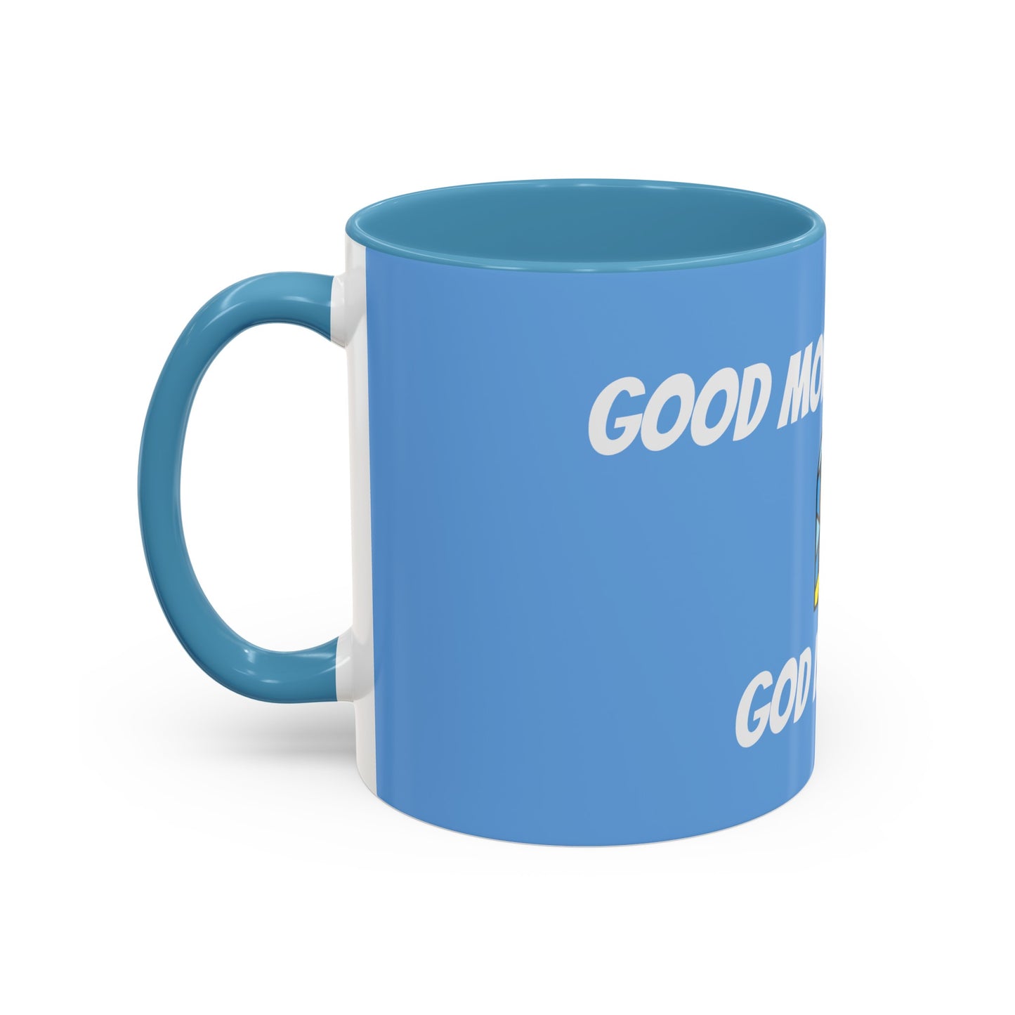 Accent Coffee Mug (11, 15oz) - BABY BLUE
