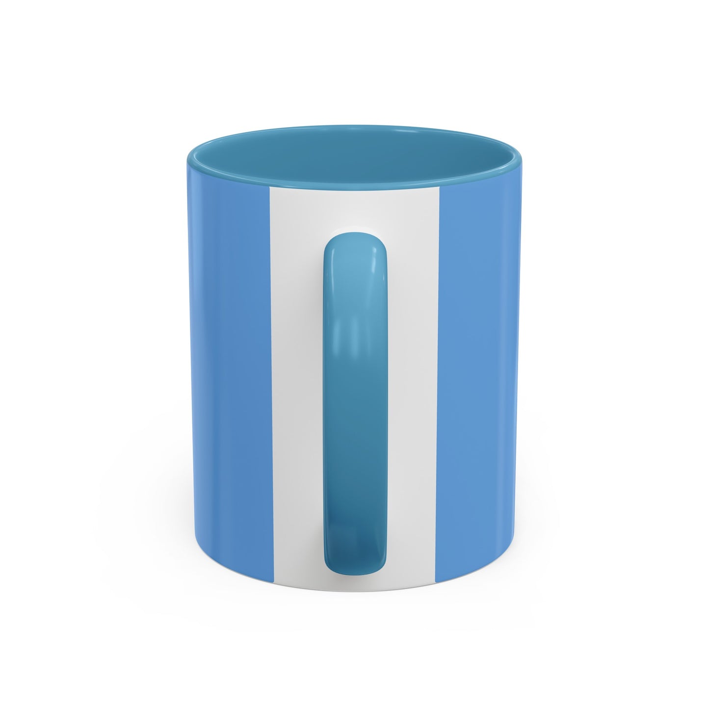Accent Coffee Mug (11, 15oz) - BABY BLUE