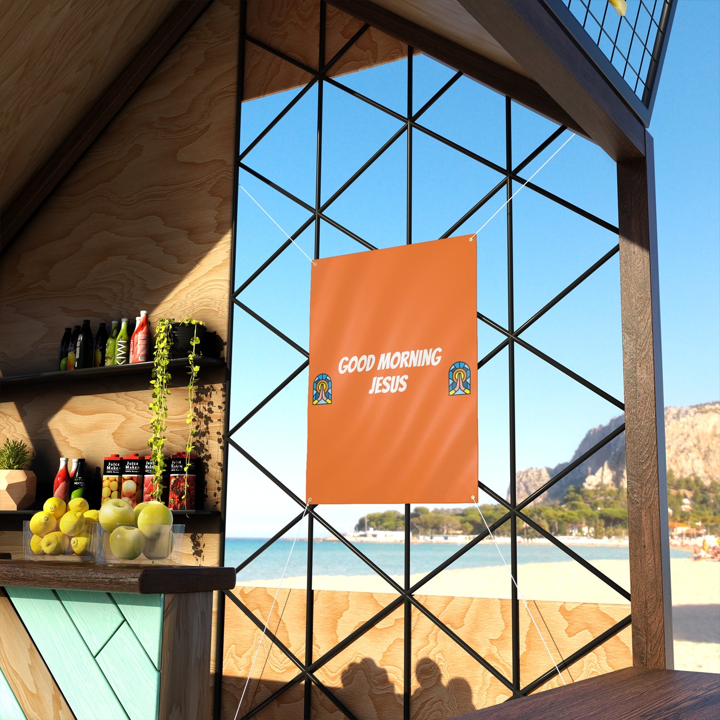 Matte Banner - ORANGE