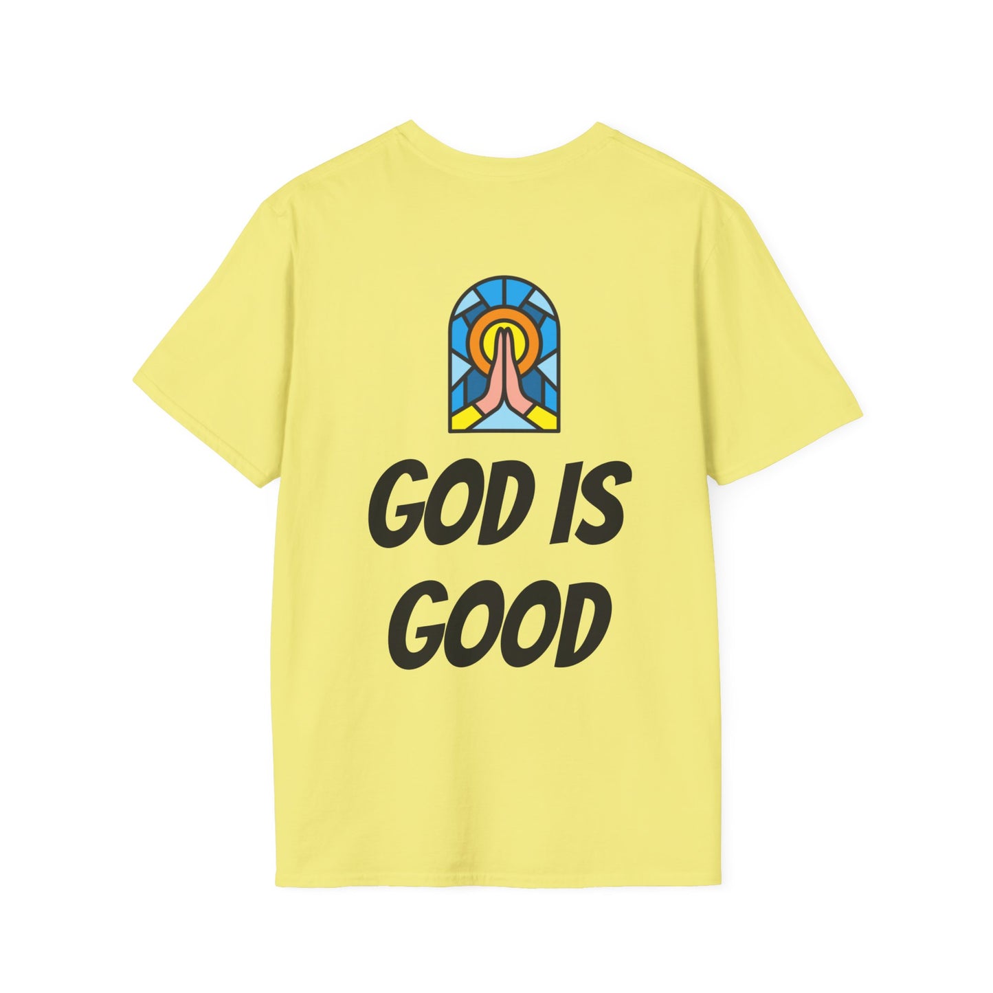 Unisex Softstyle T-Shirt - Black Writing - GOOD MORNING JESUS