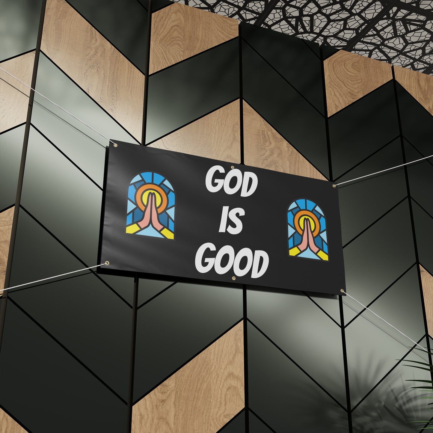 Matte Banner - BLACK