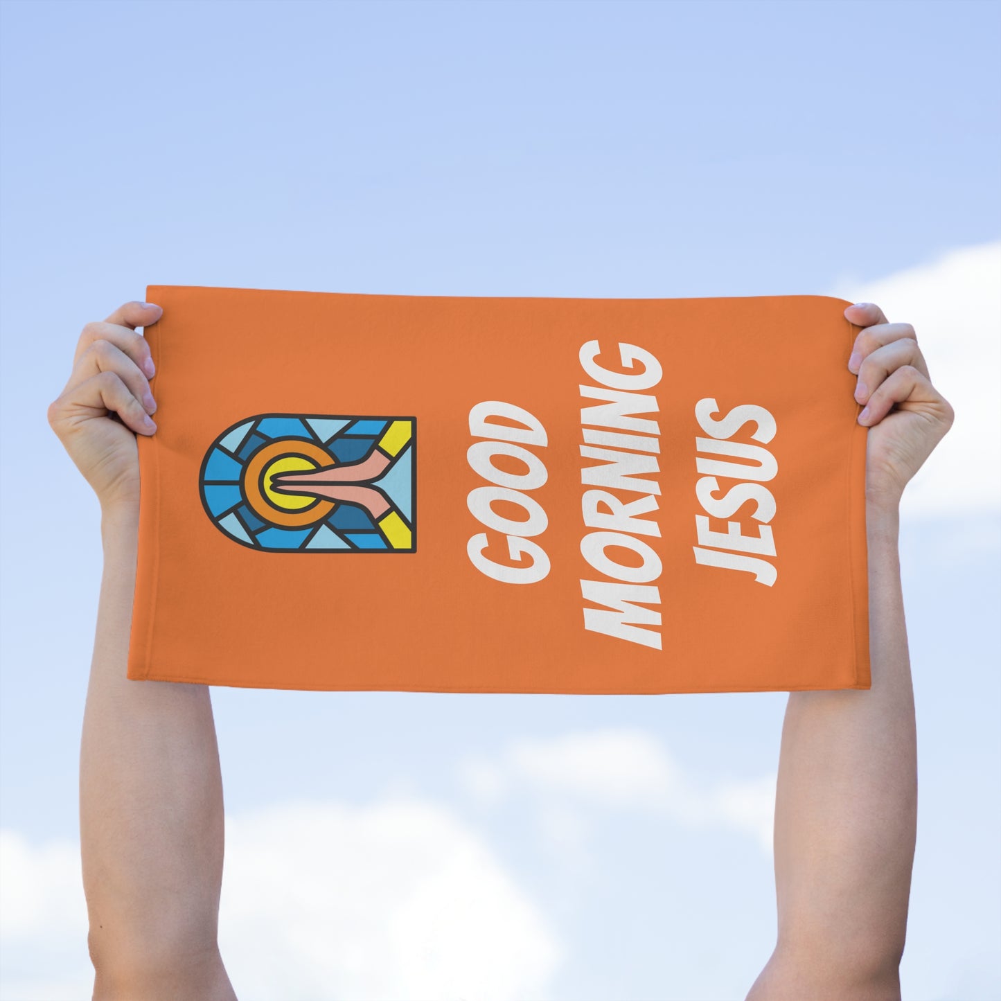 Rally Towel, 11x18 - ORANGE