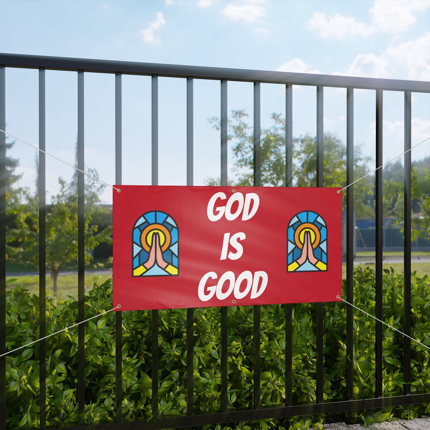 Matte Banner - RED