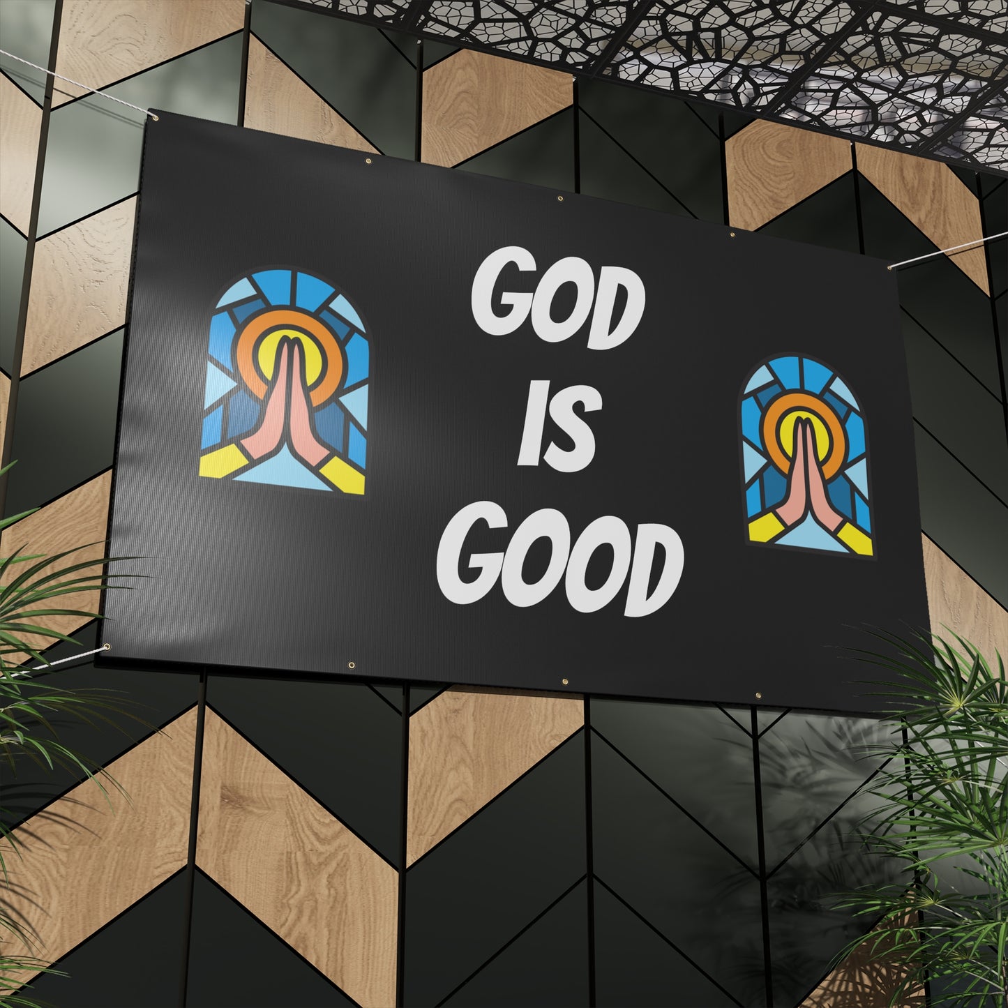 Matte Banner - BLACK