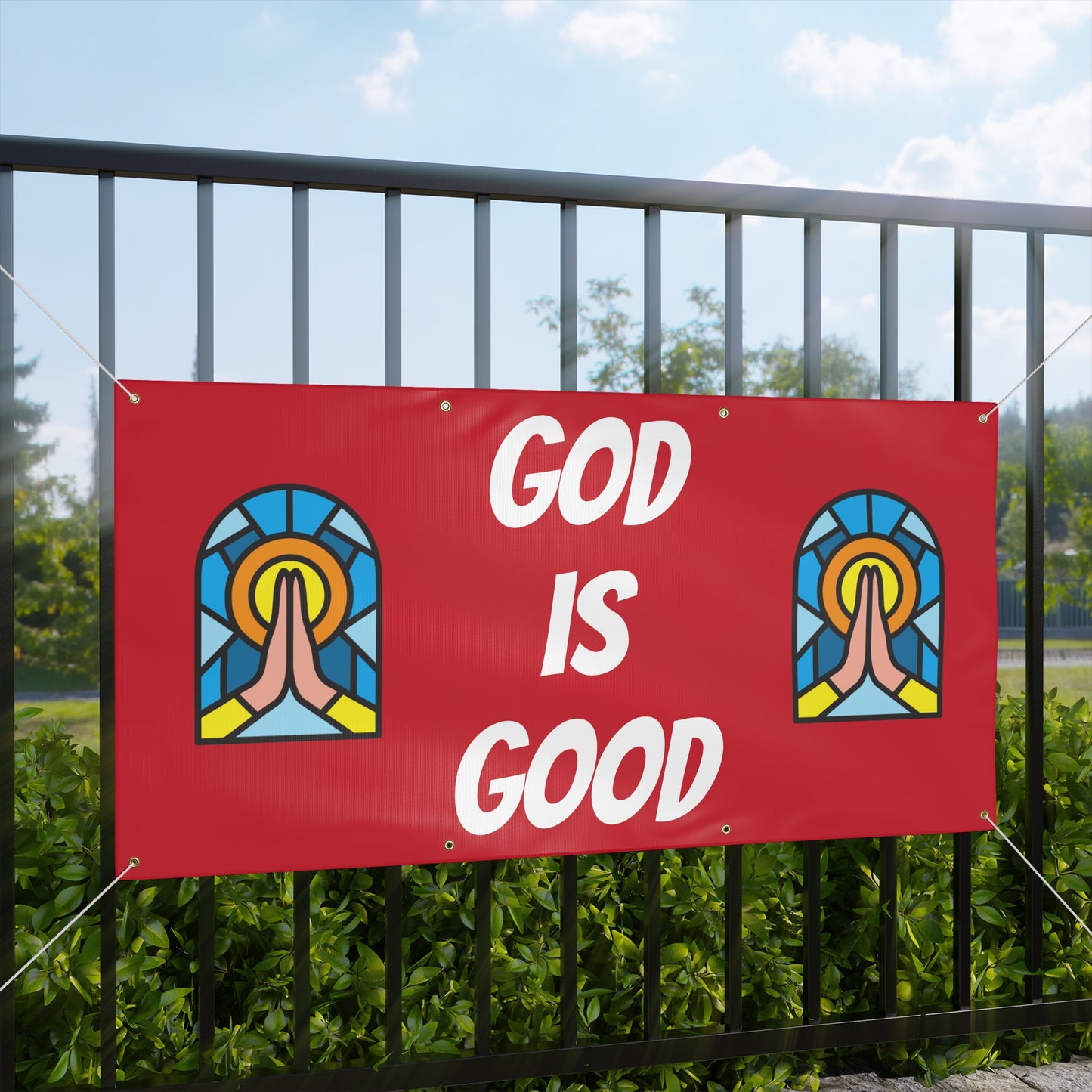 Matte Banner - RED