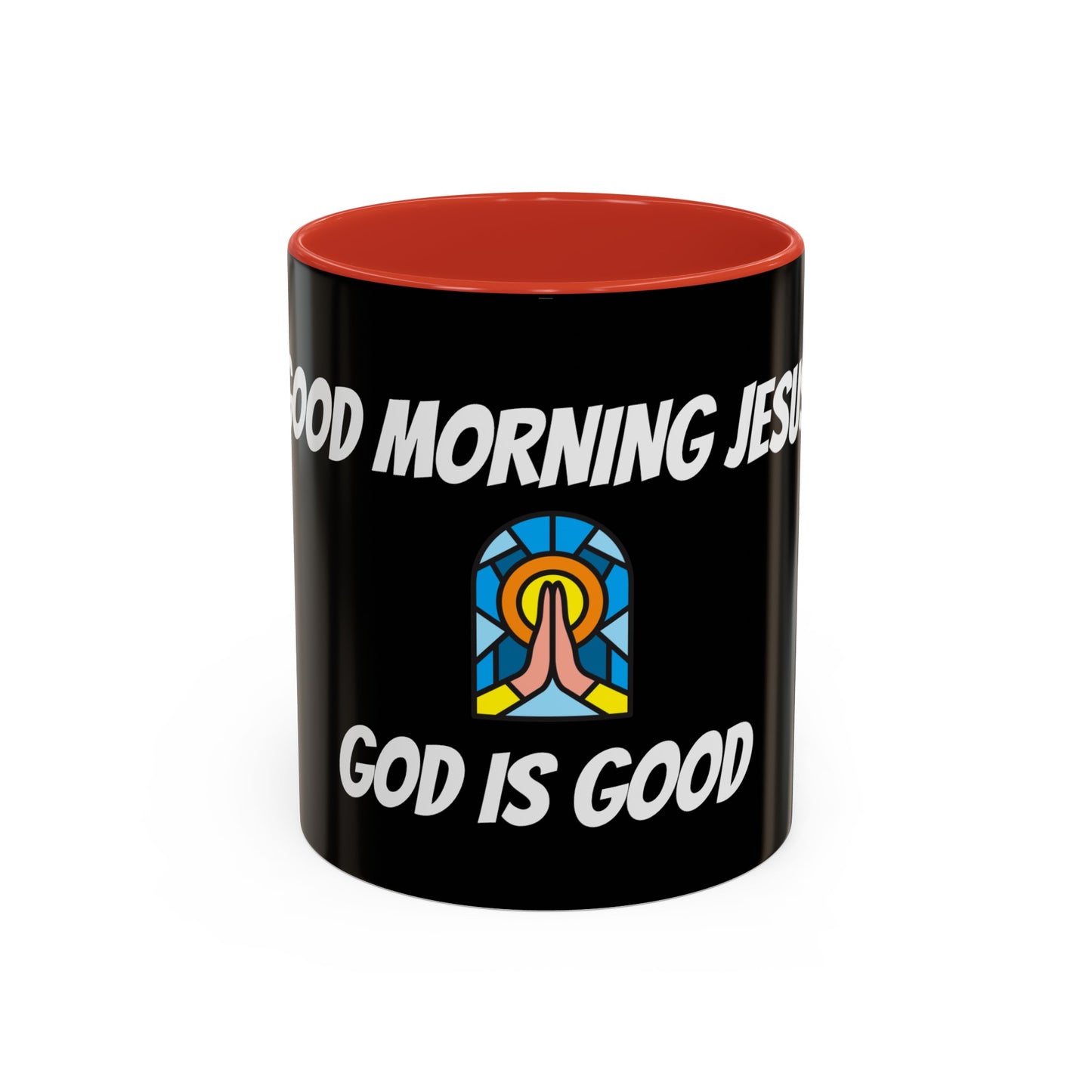 Accent Coffee Mug (11, 15oz) - BLACK