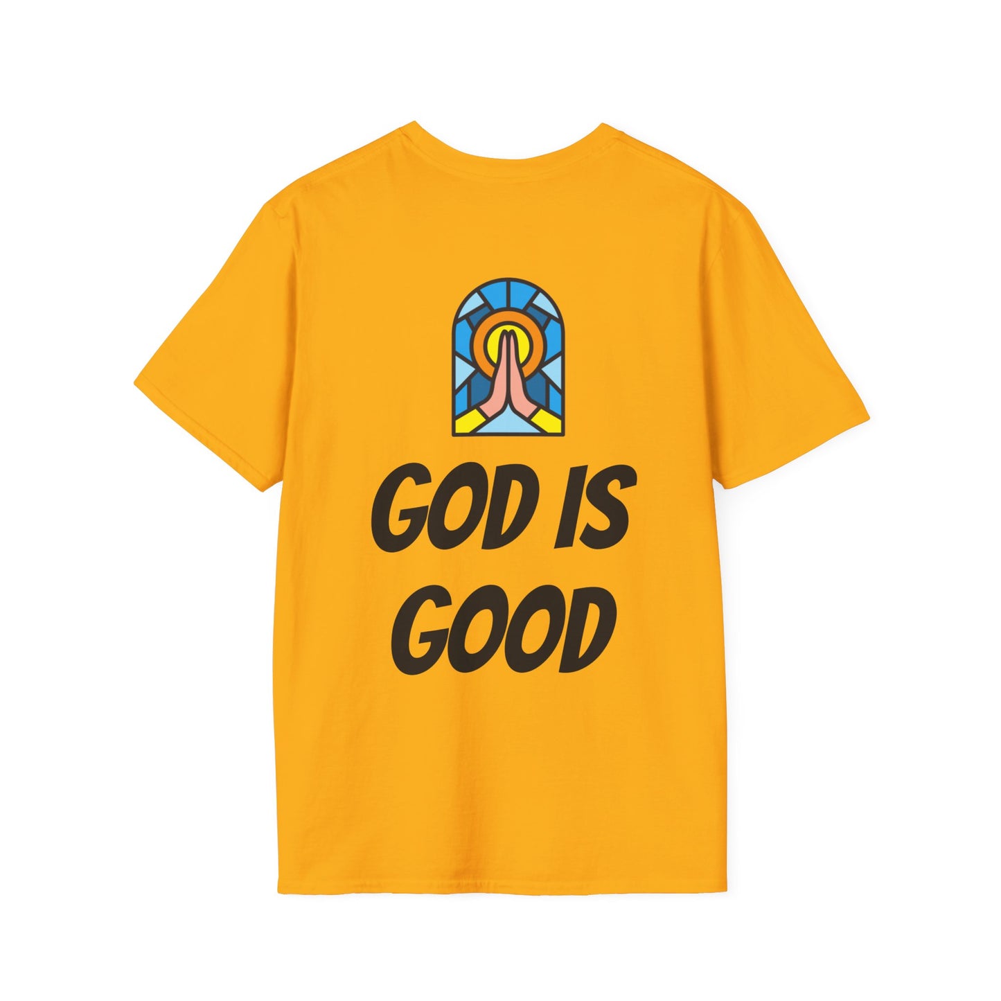 Unisex Softstyle T-Shirt - Black Writing - GOOD MORNING JESUS