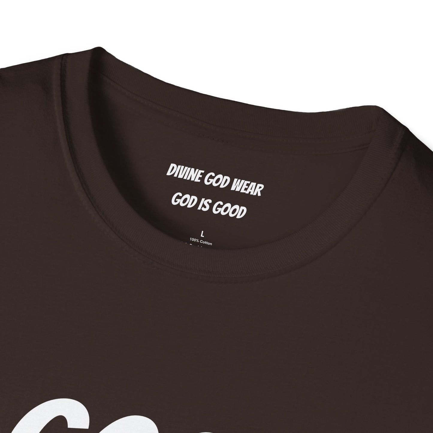 Unisex Softstyle T-Shirt - Black Writing - GOOD MORNING JESUS