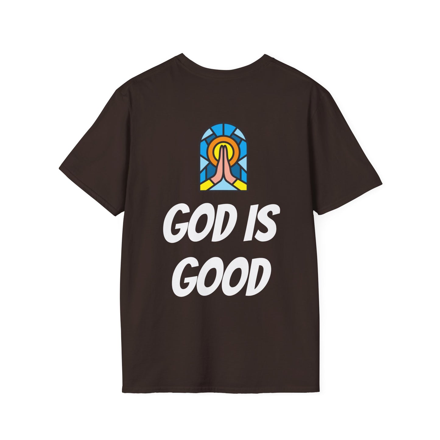 Unisex Softstyle T-Shirt - Black Writing - GOOD MORNING JESUS