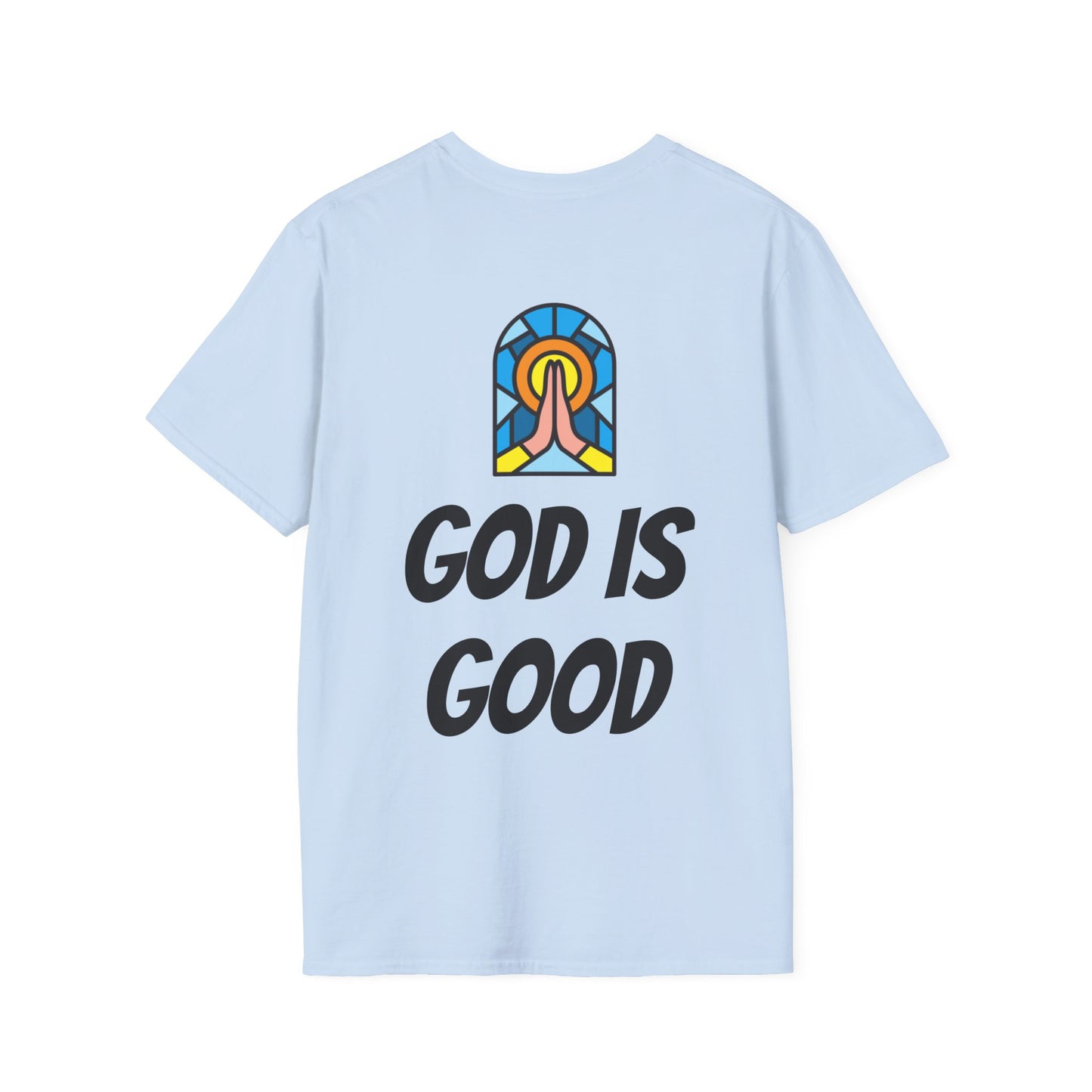 Unisex Softstyle T-Shirt - Black Writing - GOOD MORNING JESUS